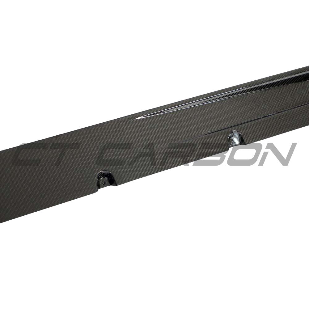 BMW F95 X5M 2019-2022 carbon fibre side skirts kit by CT Design, featuring sleek, lightweight carbon fibre panels for enhanced style.