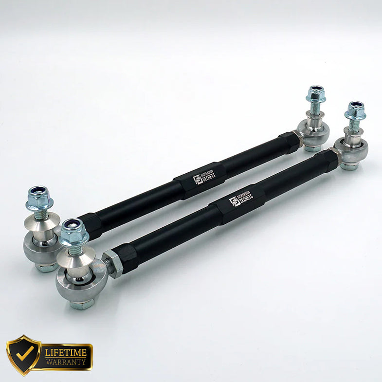 Suspension Secrets Adjustable Front Drop Links / End Links - BMW E90/E92 M3 - Nineteen72 Performance