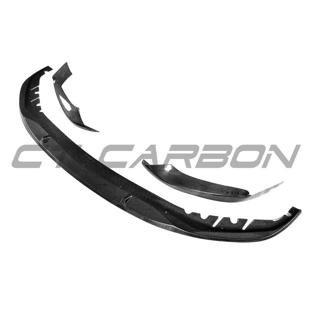 BMW G30 5 Series V6 Carbon Fibre Kit by CT Carbon, including front splitter and side accents, for sporty M Sport style.