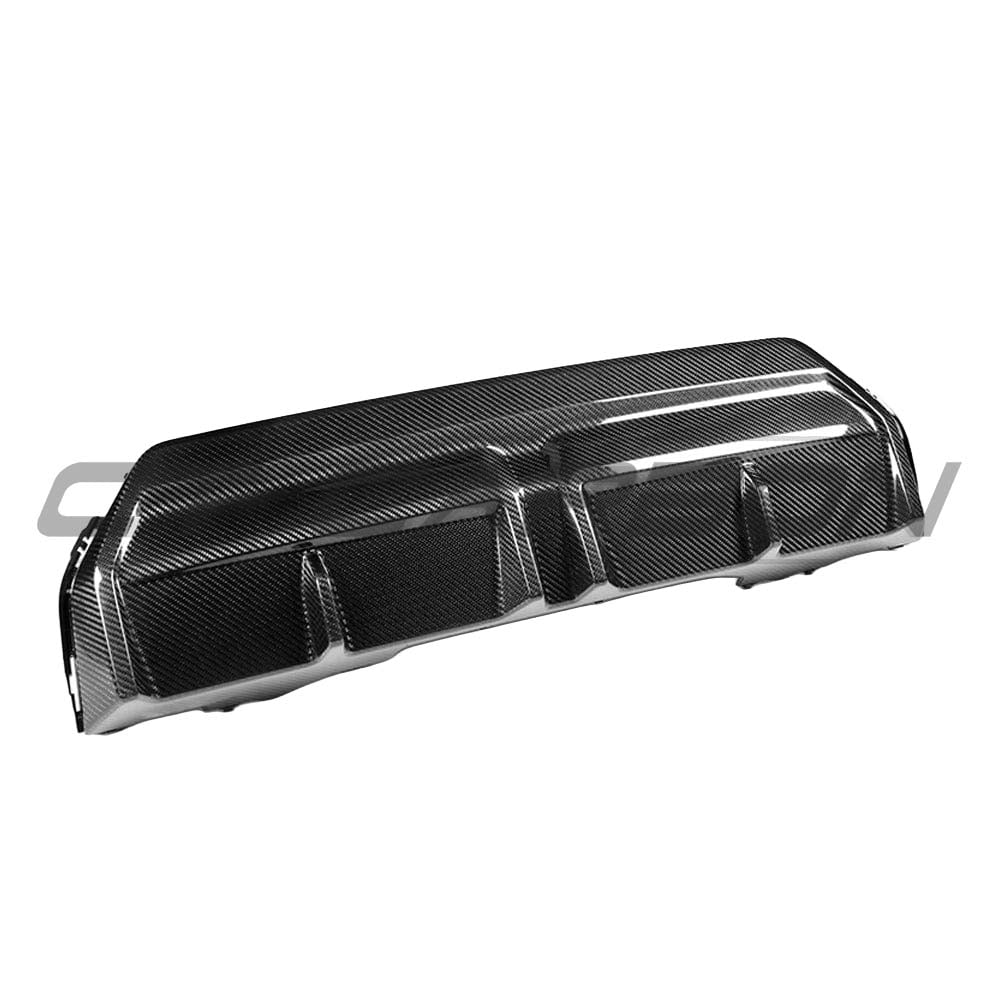 BMW G42 2 Series 2022+ CT Carbon full carbon fibre kit, featuring diffuser and MP style accents on the car.