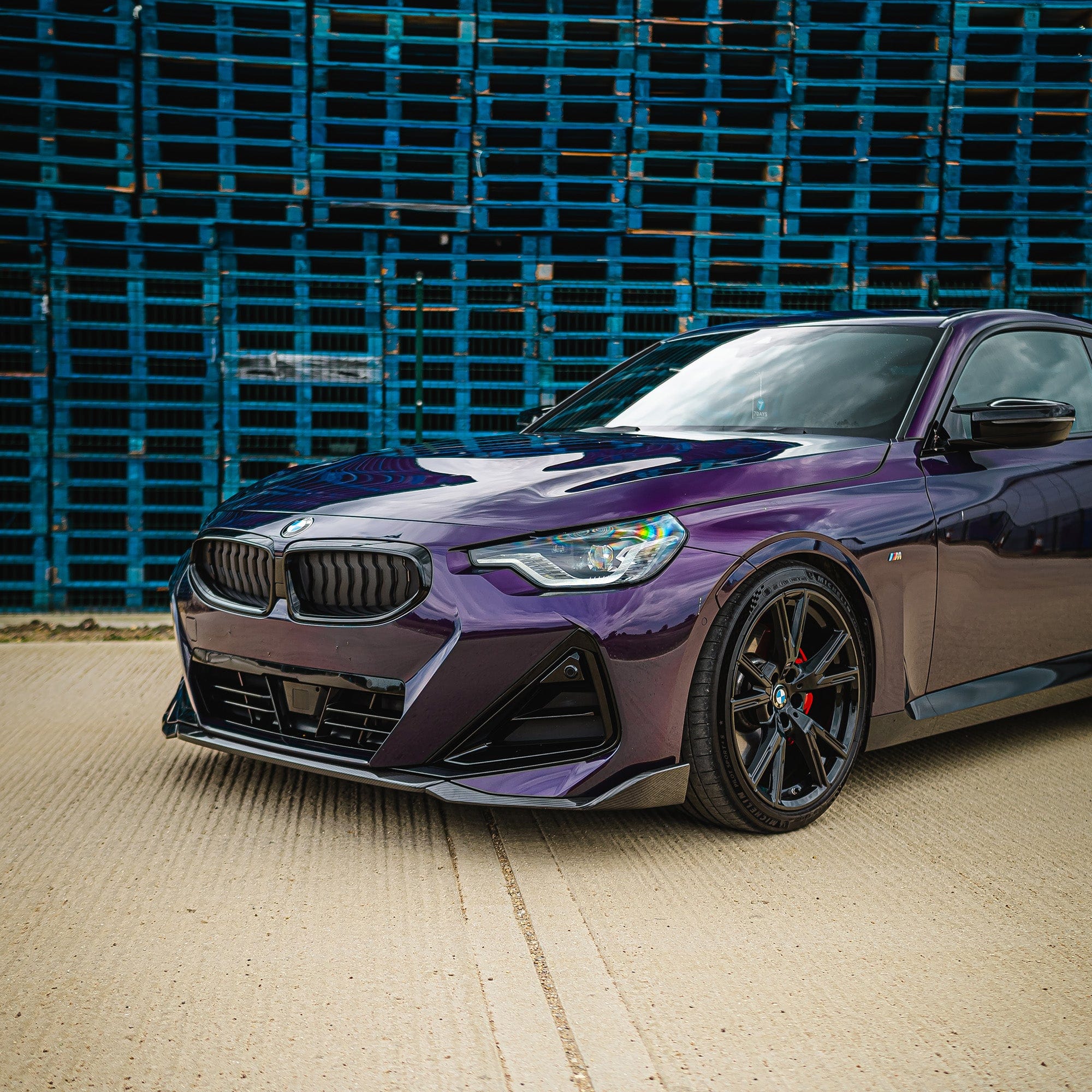 BMW G42 2 Series full carbon fibre kit by CT Carbon, showcasing lightweight, high-performance carbon fibre components for the car.