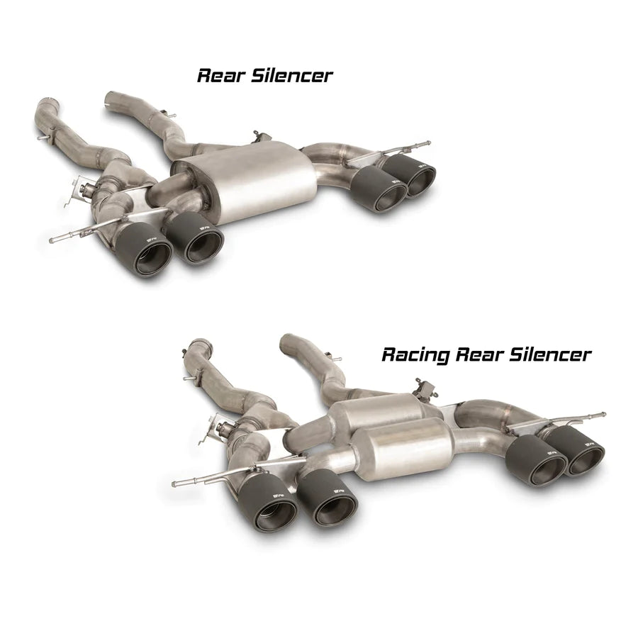 Remus - BMW AXLE Back Exhaust System (M3/M4) (G80/G81/G82/G83) - Nineteen72 Performance