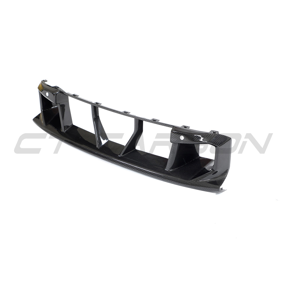 BMW G87 M2 CT Design carbon fibre lower grille kit, showcasing lightweight, durable carbon fibre components for enhanced sporty look.