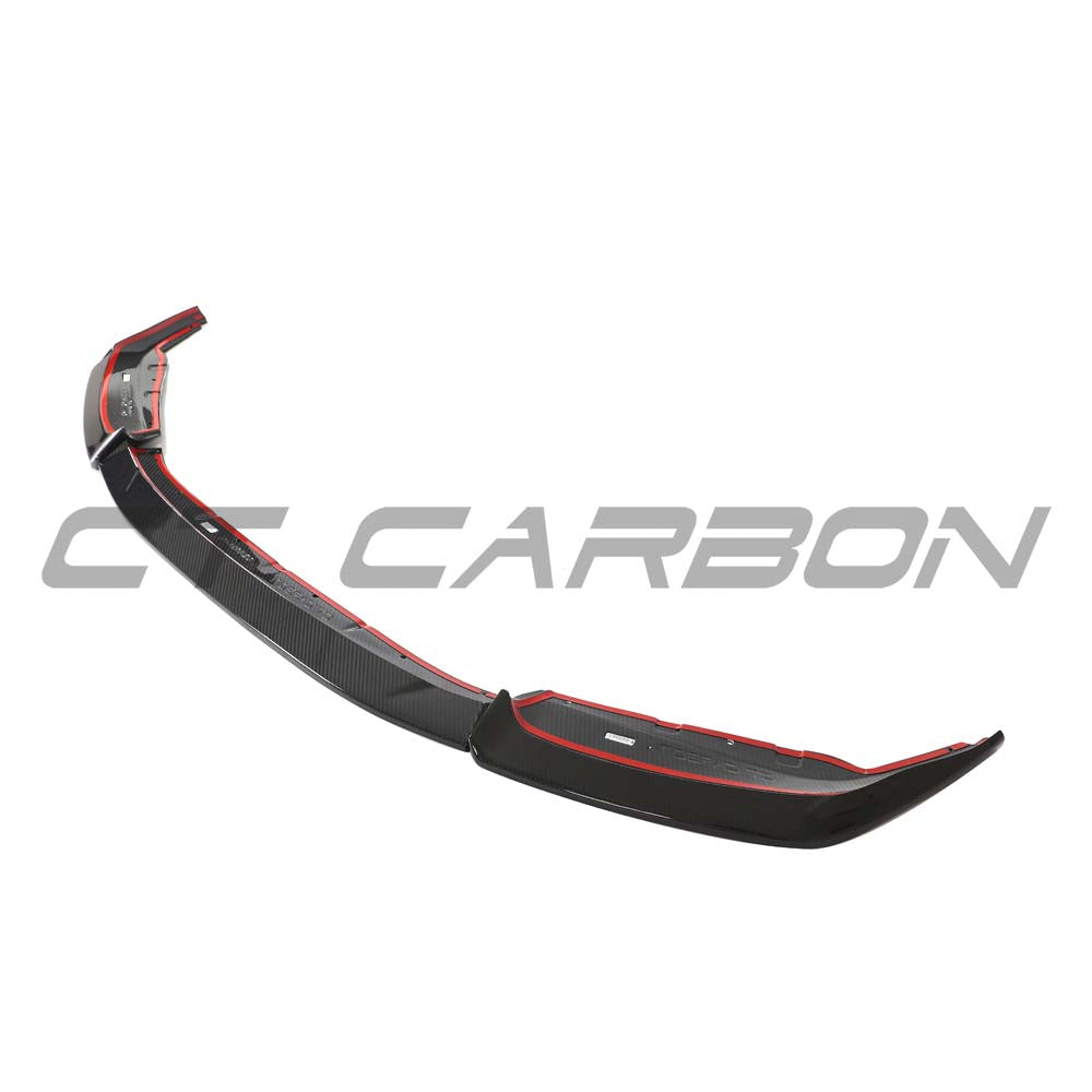 BMW G87 M2 full carbon fibre front end kit by CT Design, featuring a sleek carbon splitter and aerodynamic enhancements.