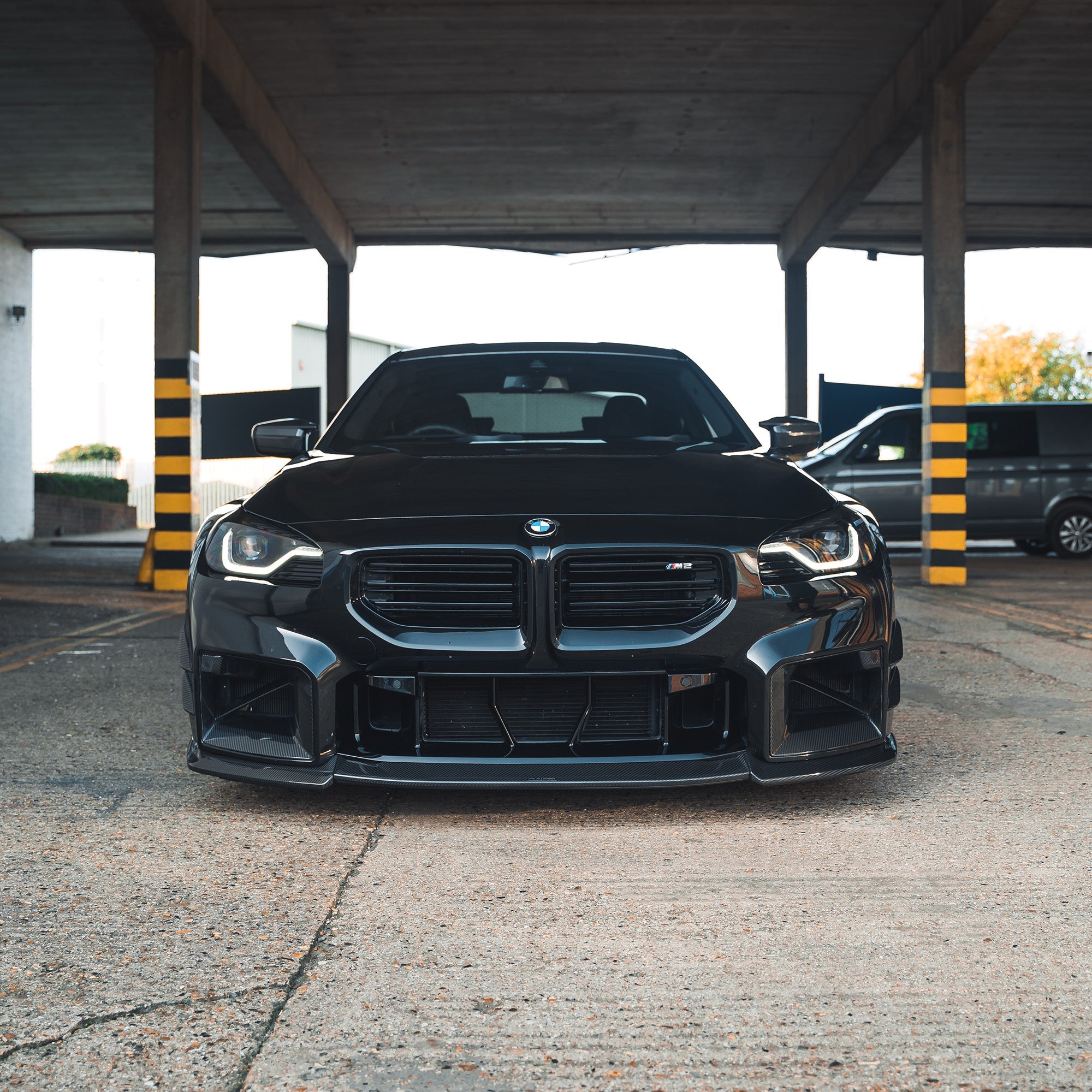 BMW G87 M2 full carbon fiber kit by CT Design, featuring lightweight, high-performance carbon fiber body components.