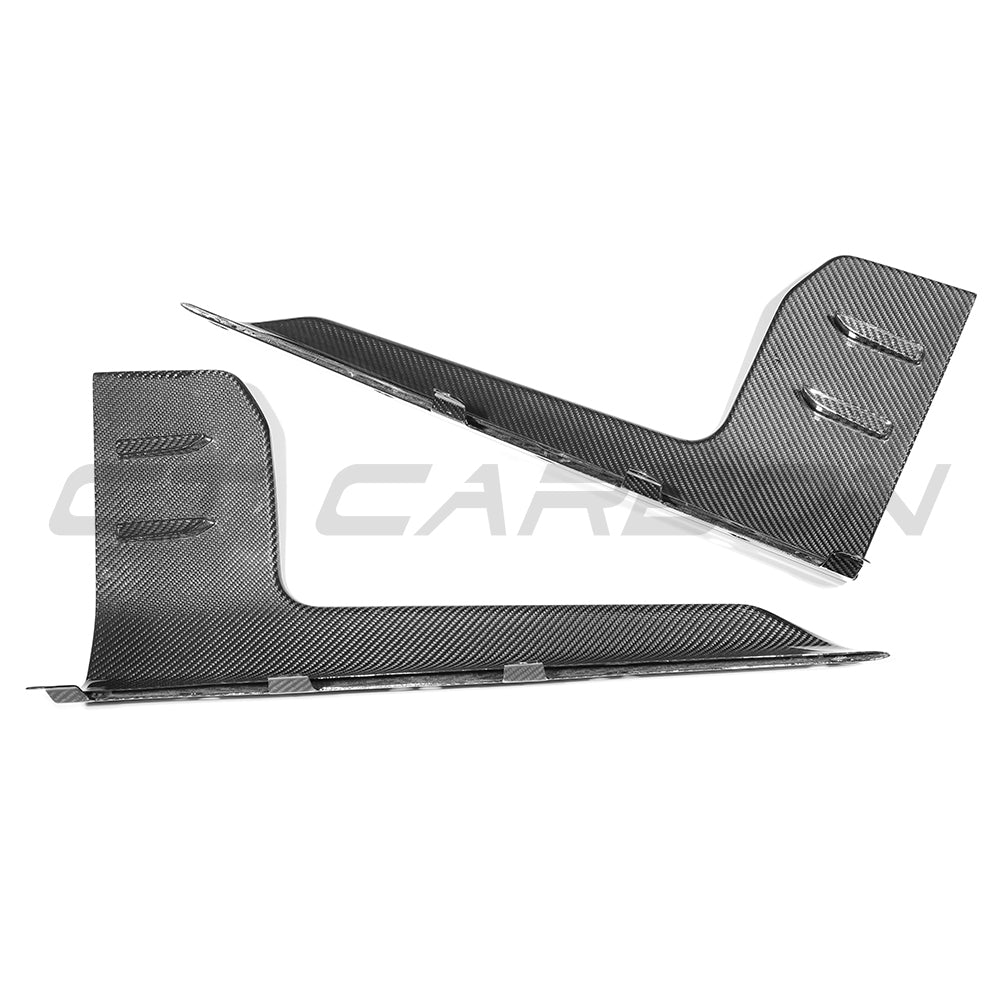 BMW G87 M2 full carbon fiber kit by CT Carbon, including body panels and accessories, featuring a sleek carbon fiber finish.