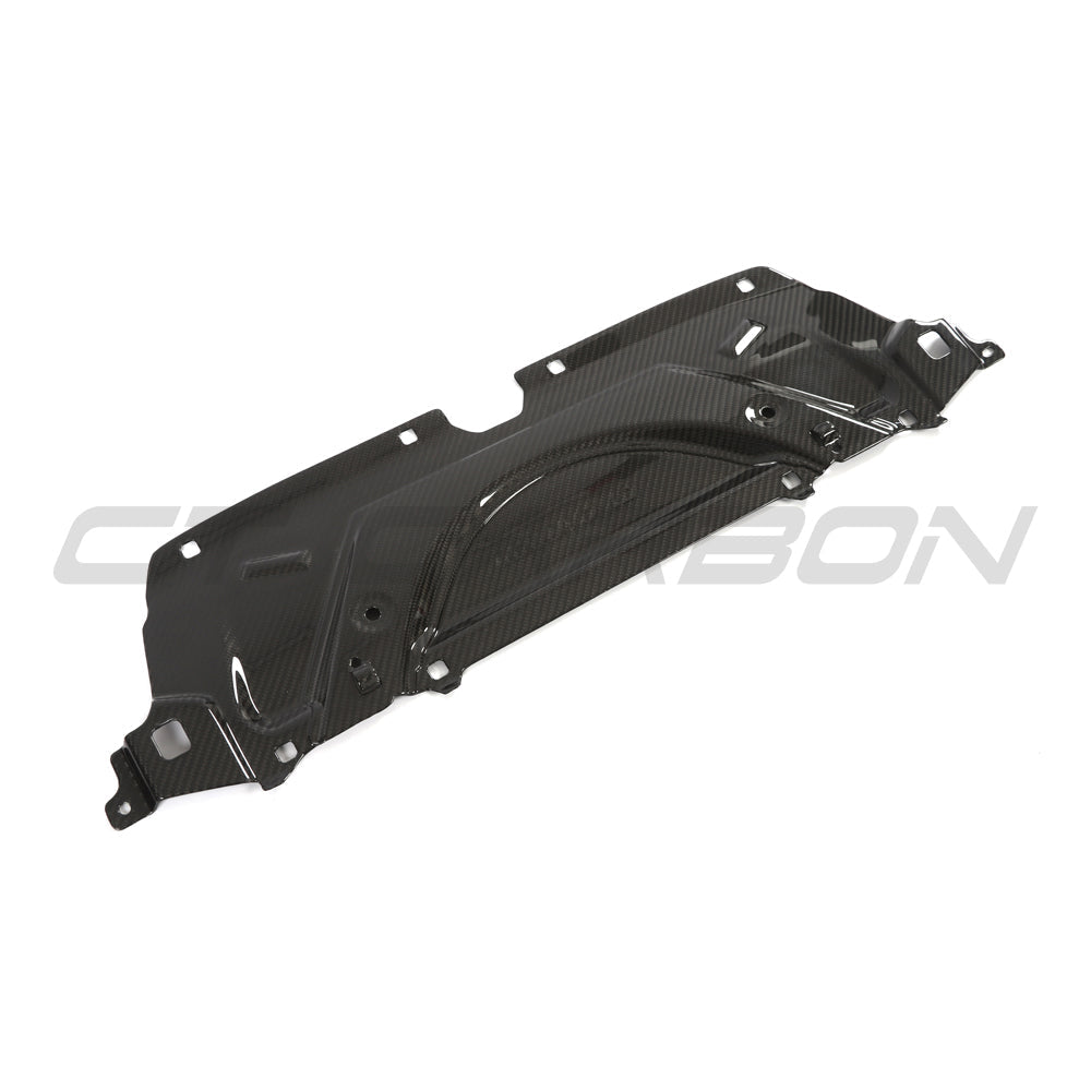 BMW G90 G99 M5 2024 carbon fibre slam panel by CT Carbon, showcasing lightweight, textured carbon fibre accessory for sporty look.