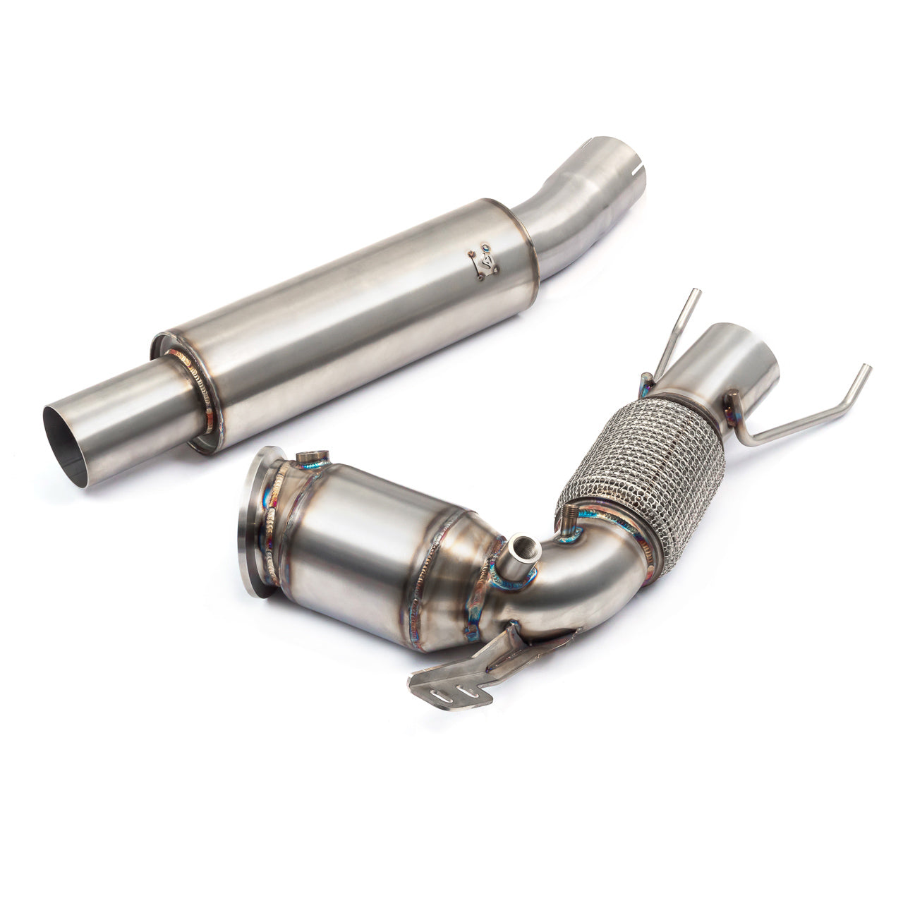 Cobra Sport - BMW M135i (F40) Front Downpipe Sports Cat / De-Cat To Cobra Sport Performance Exhaust Package - Nineteen72 Performance