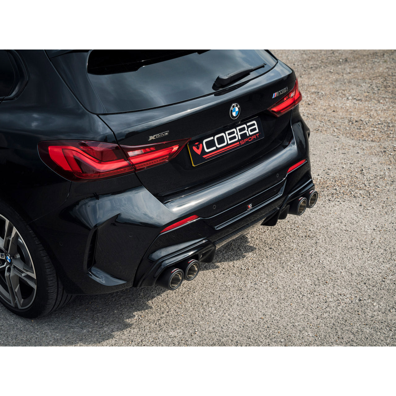 Cobra Sport - BMW M135i (F40) Quad Exit GPF/PPF Back M3 Style Performance Exhaust - Nineteen72 Performance