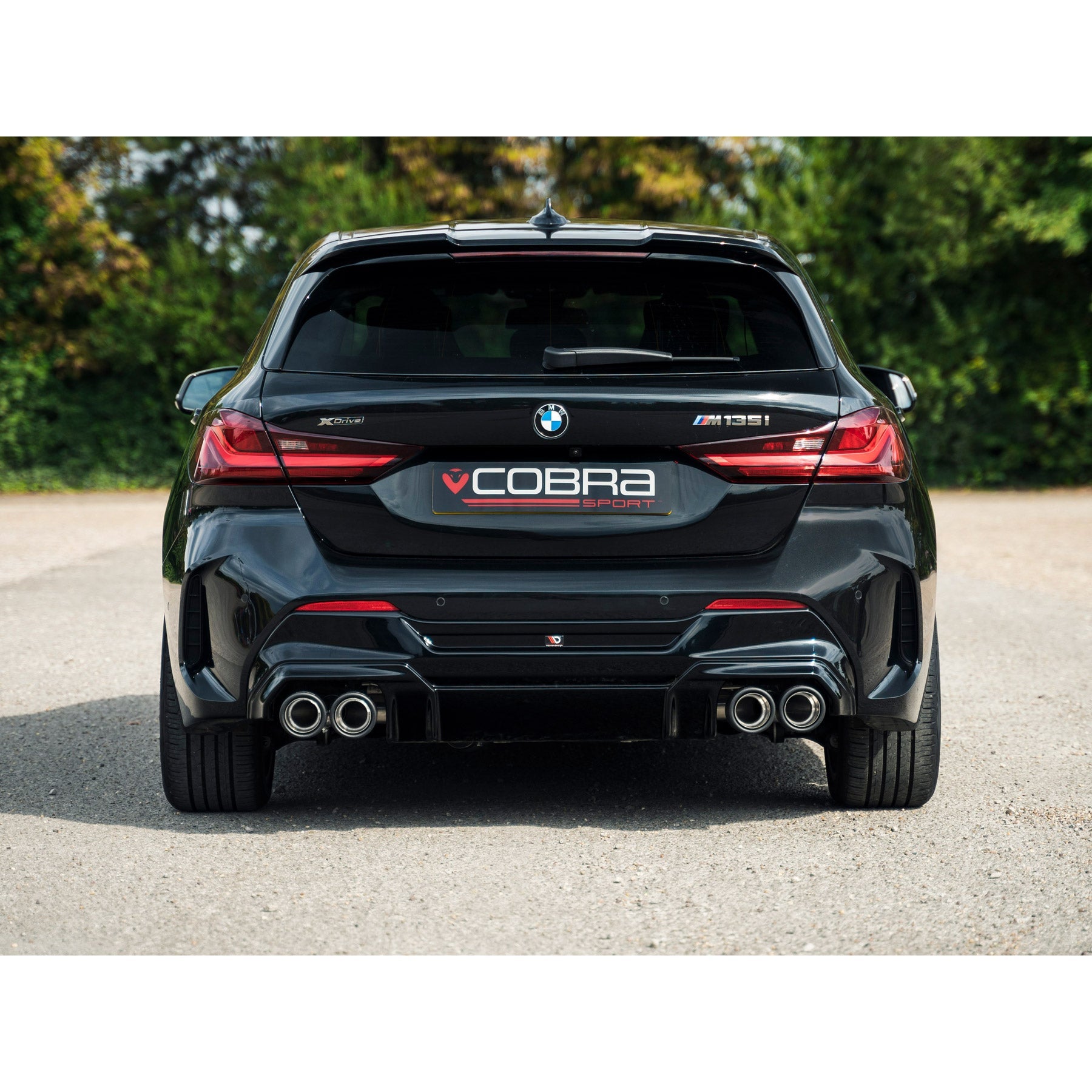 Cobra Sport - BMW M135i (F40) Quad Exit GPF/PPF Back M3 Style Performance Exhaust - Nineteen72 Performance