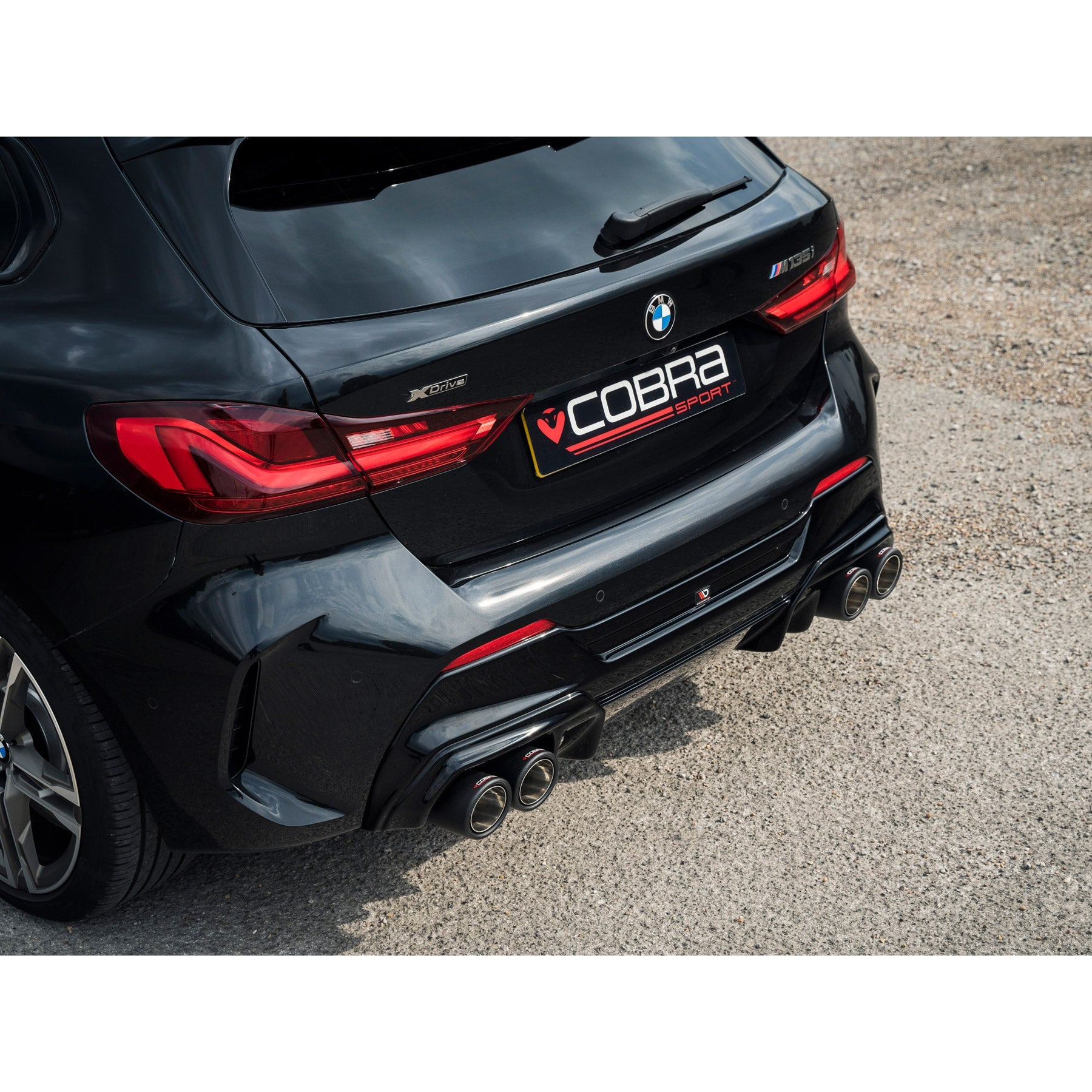 Cobra Sport - BMW M135i (F40) Quad Exit GPF/PPF Back Non-Valved Race Box Delete M3 Style Performance Exhaust - Nineteen72 Performance