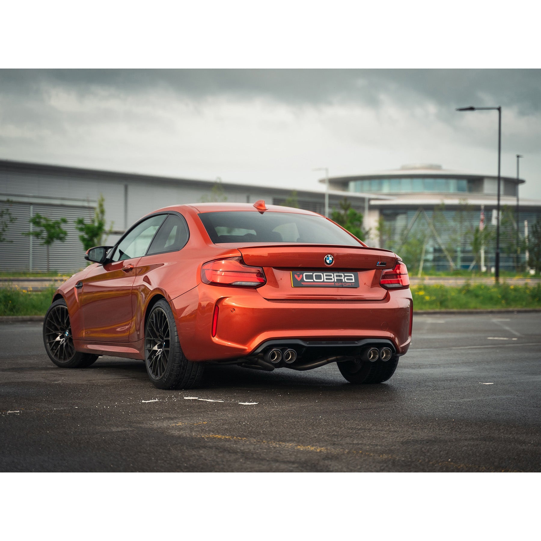 Cobra Sport - BMW M2 Competition Venom Race Rear Axle Back (Back Box Delete) Performance Exhaust - Nineteen72 Performance