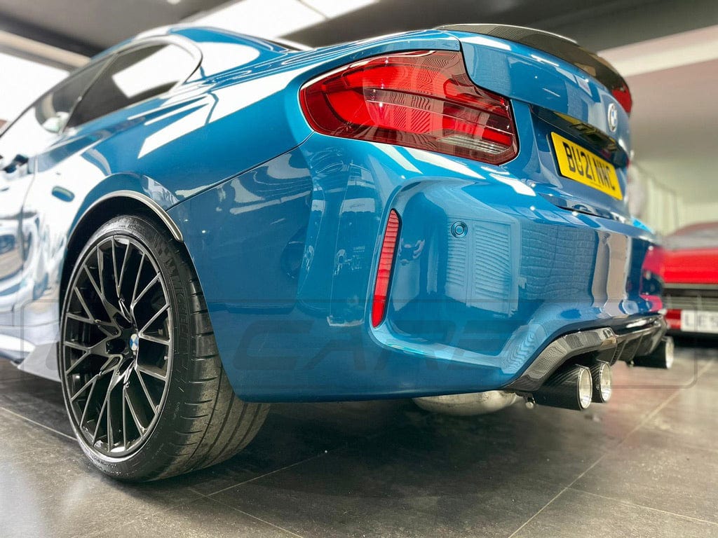 BMW M2 F87 OG full carbon fibre kit by CT Carbon, featuring MP style components on the car's exterior.