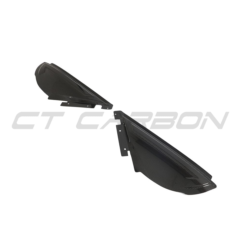 BMW M2, M3, M4 G87, G80, G81, G82, G83 carbon fibre air intake cover by CT Carbon, showcasing sleek automotive accessory design.