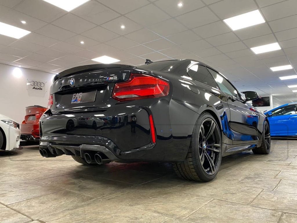 BMW M2C F87 full carbon fibre kit by CT Carbon, featuring MP style components on a sleek sports car.