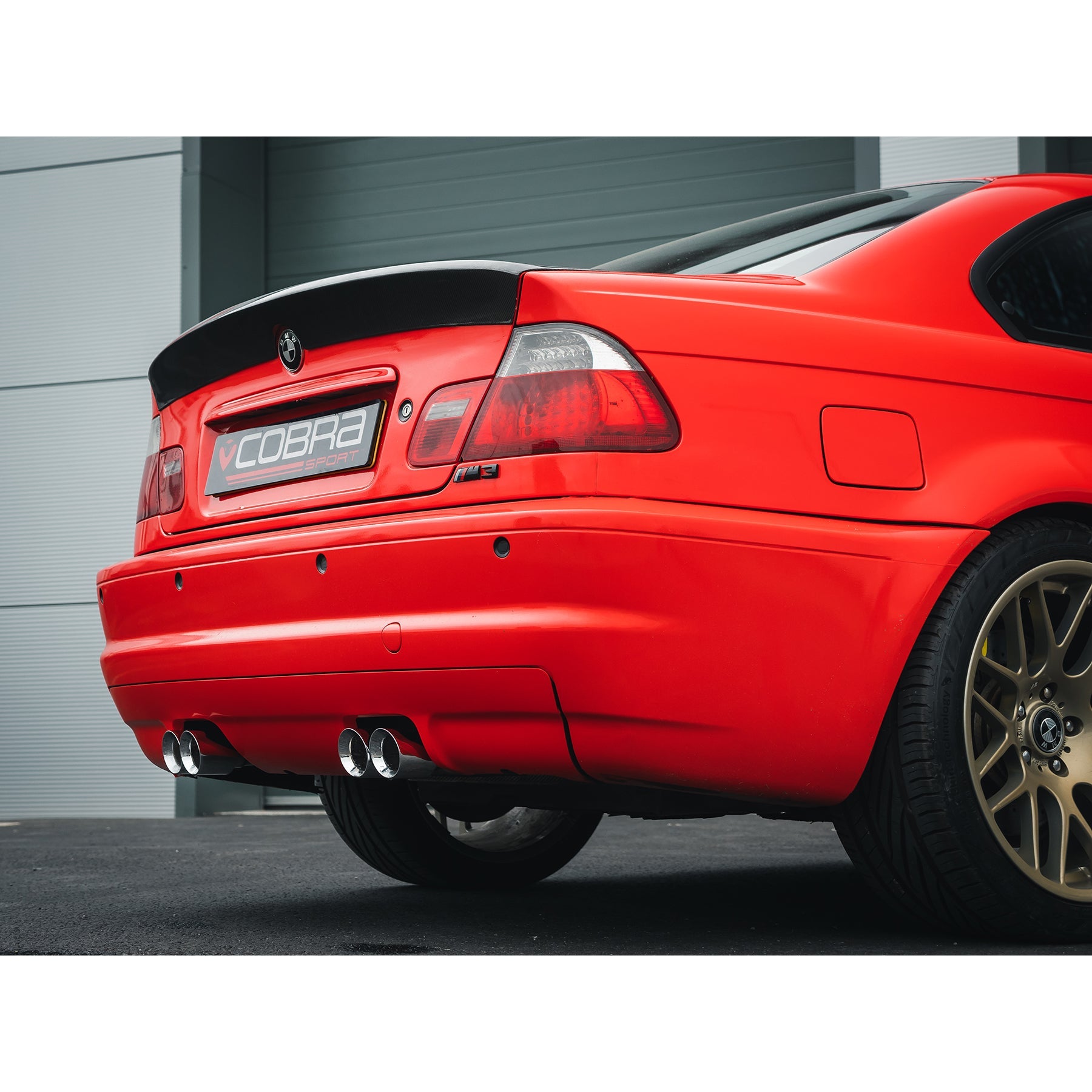 Cobra Sport - BMW M3 (E46) Rear Performance Exhaust - Nineteen72 Performance