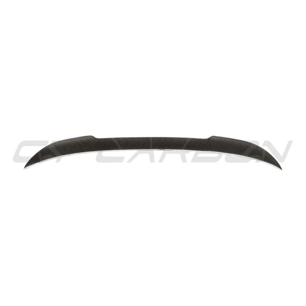 BMW F30 3 Series 2011-2019 full carbon fibre kit by CT Carbon, includes spoiler and sleek carbon fibre components.