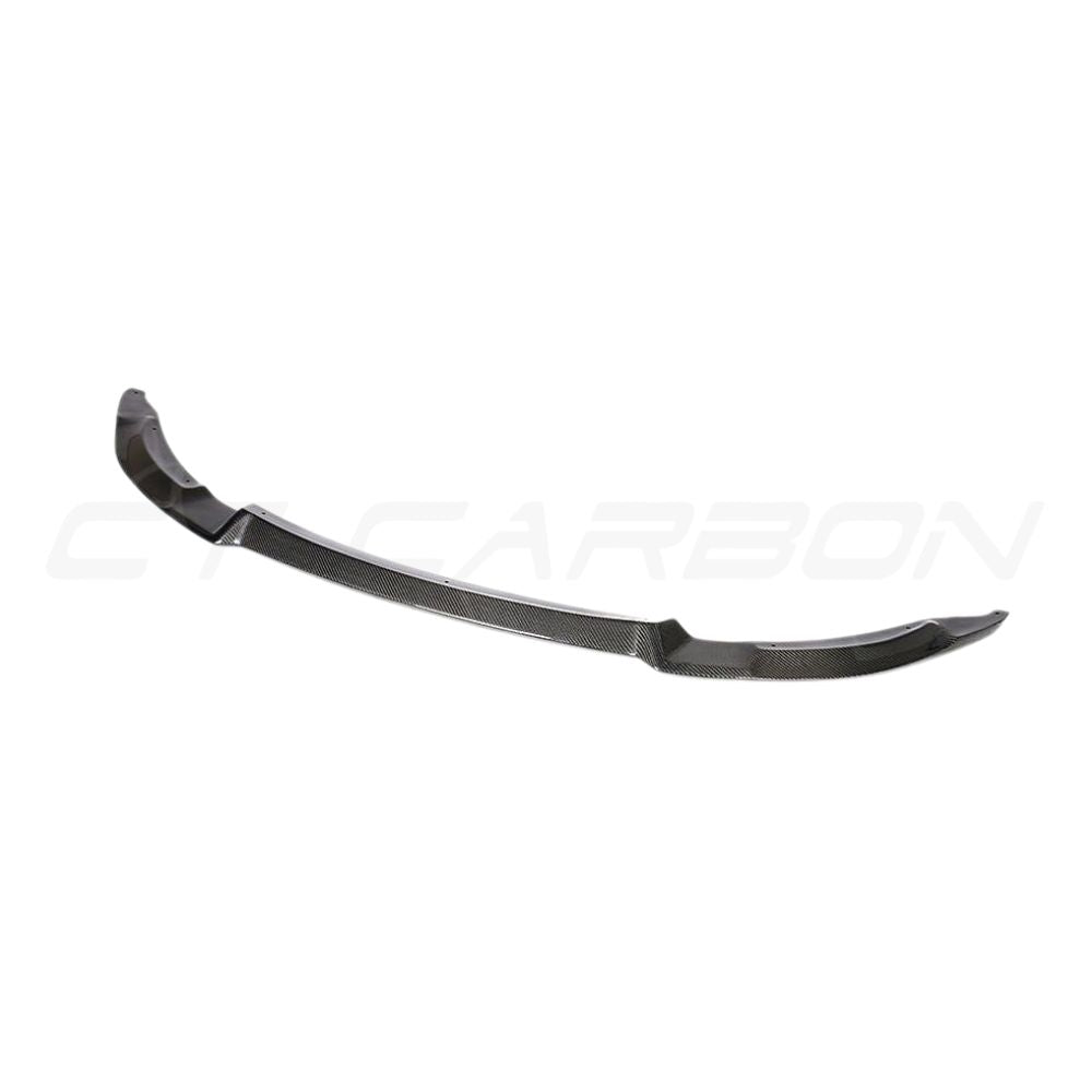 BMW M3 F80 full carbon fiber kit by CT Carbon, showing detailed carbon fiber components on the car's exterior.