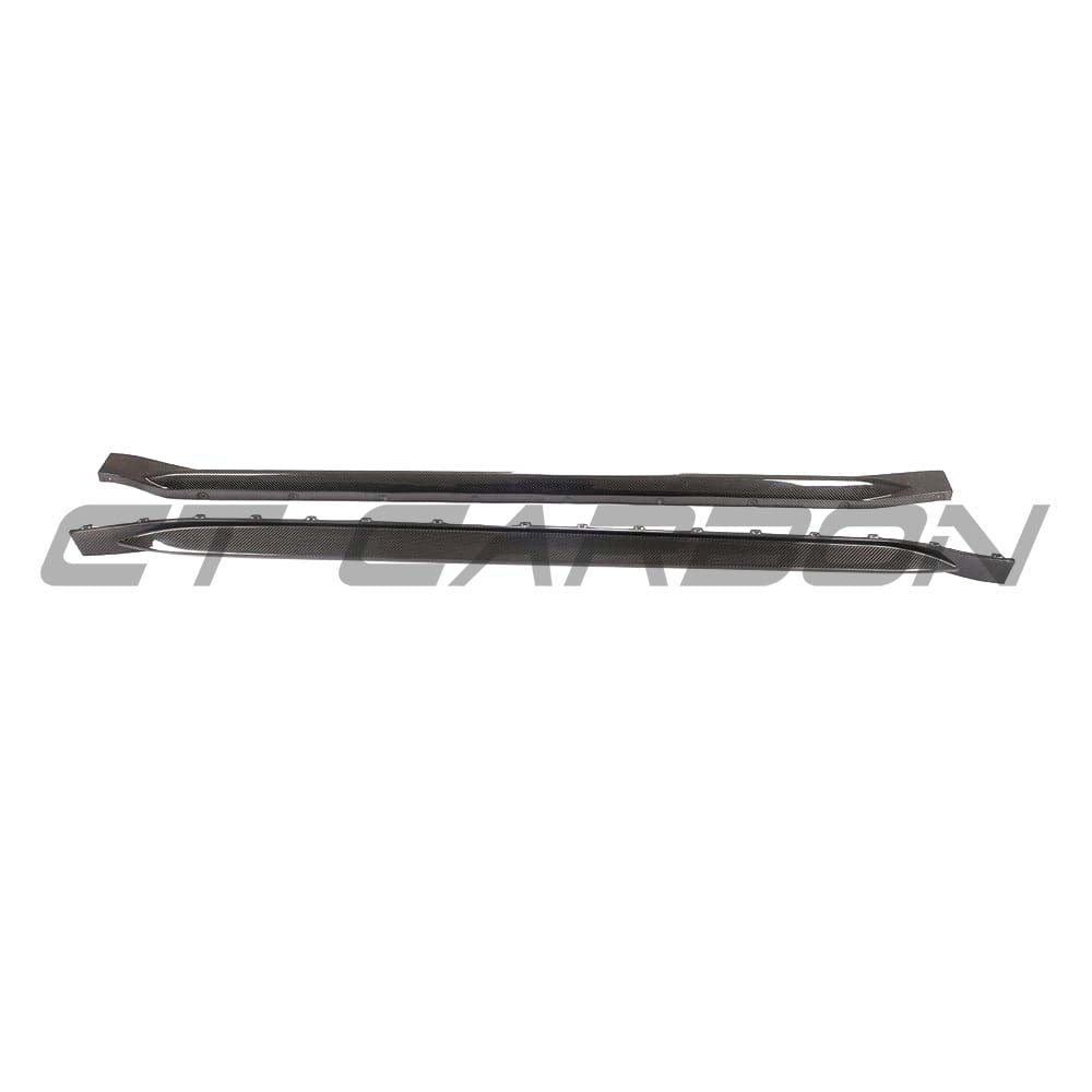 BMW M3 G80/G81 CARBON FIBRE SIDE SKIRT REPLACEMENT - V4 - CT DESIGN