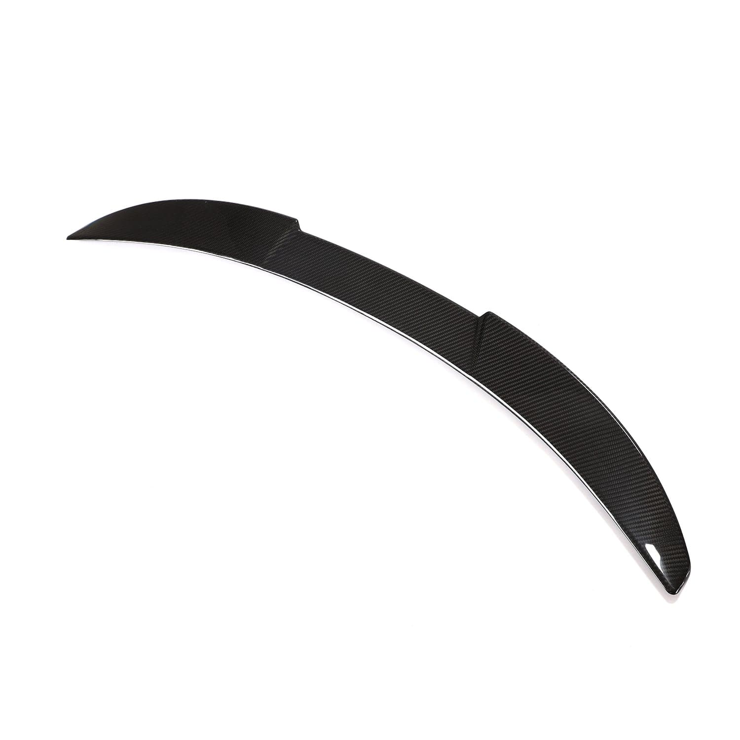 BMW M3 G80 G20 carbon fibre spoiler by CT Design, showing sleek aerodynamic design on the sporty car model.