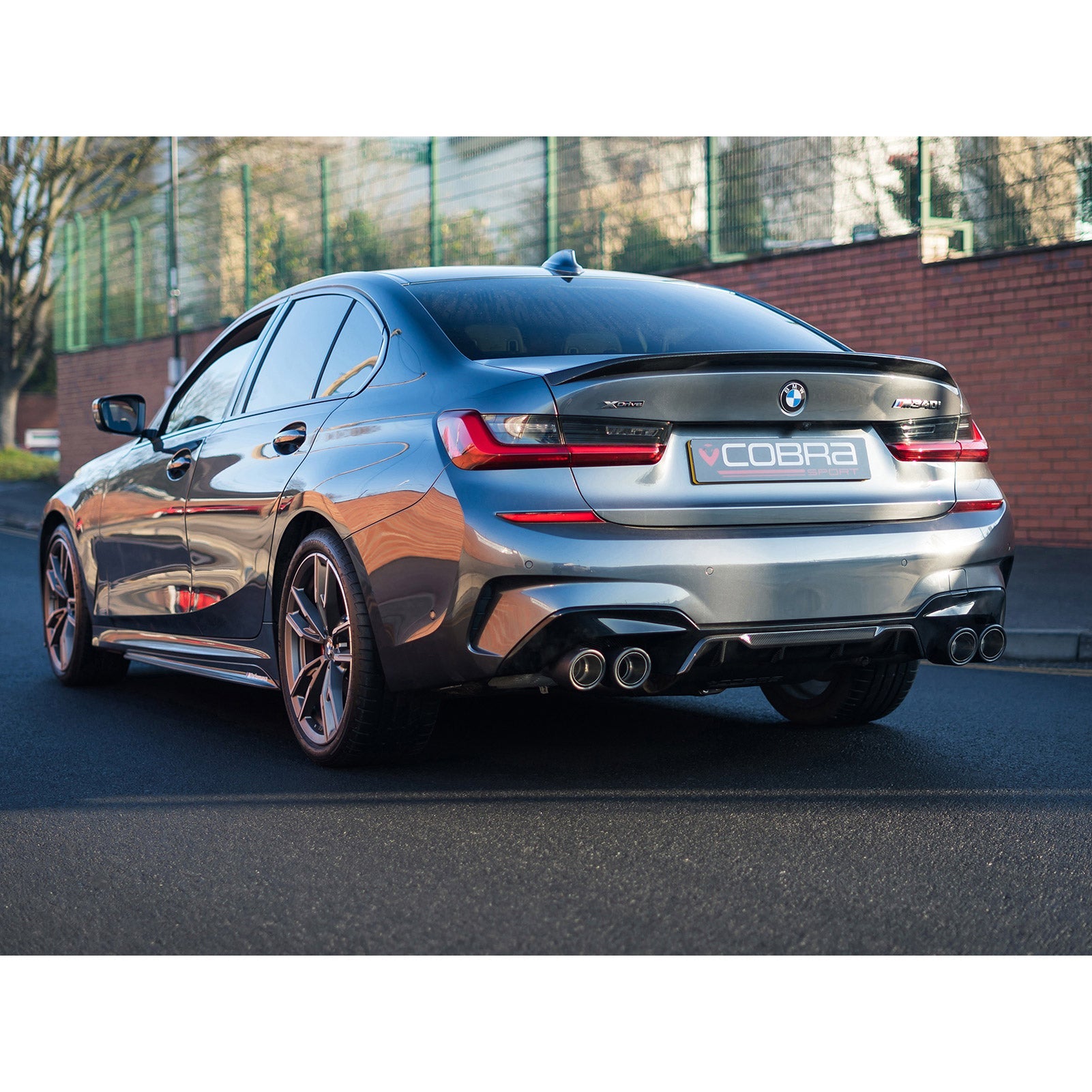 Cobra Sport - BMW M340i (G20/G21) (19>) Valved Quad Exit GPF/PPF Back Performance Exhaust - Nineteen72 Performance