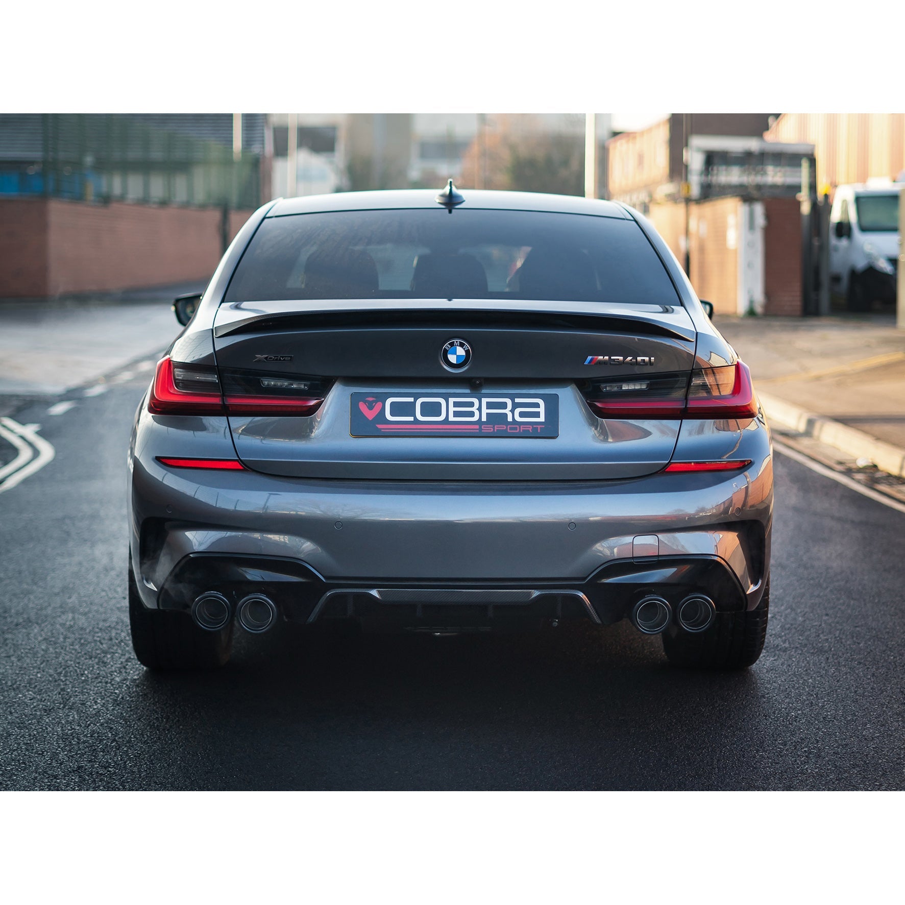 Cobra Sport - BMW M340i (G20/G21) (19>) Valved Quad Exit GPF/PPF Back Performance Exhaust - Nineteen72 Performance