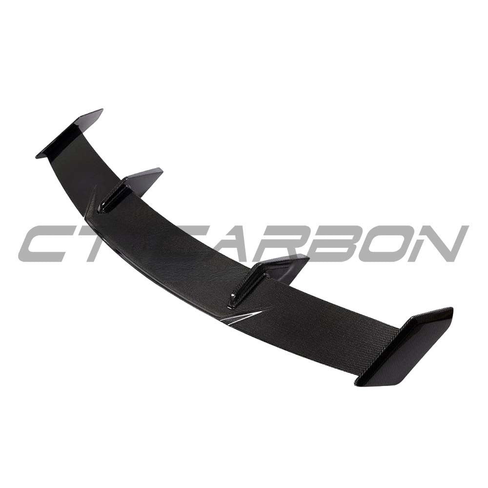 BMW G80 M3 and G82 M4 2021+ CT Carbon fiber spoiler wing, MP style, lightweight aerodynamic automotive accessory.