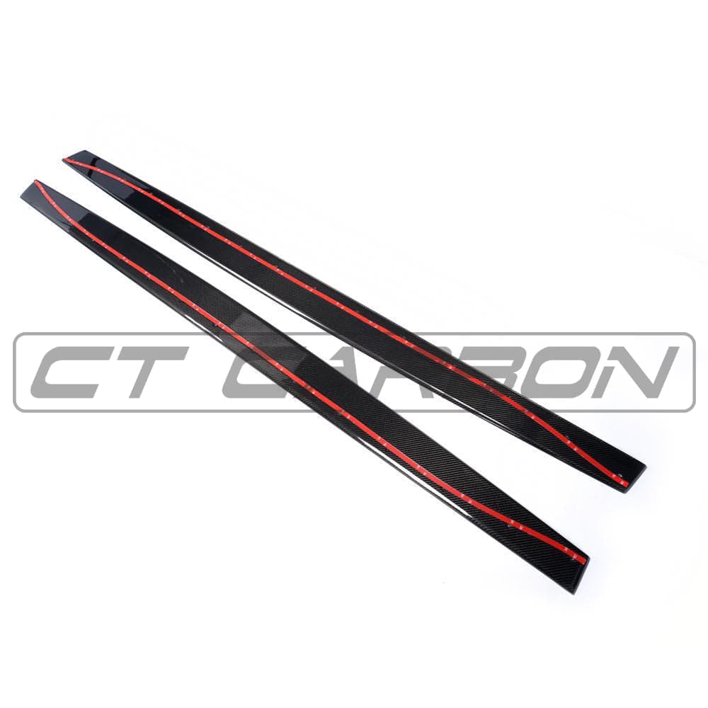 BMW M4 F83 convertible with CT Carbon full carbon fiber kit, showcasing lightweight, high-performance exterior parts.