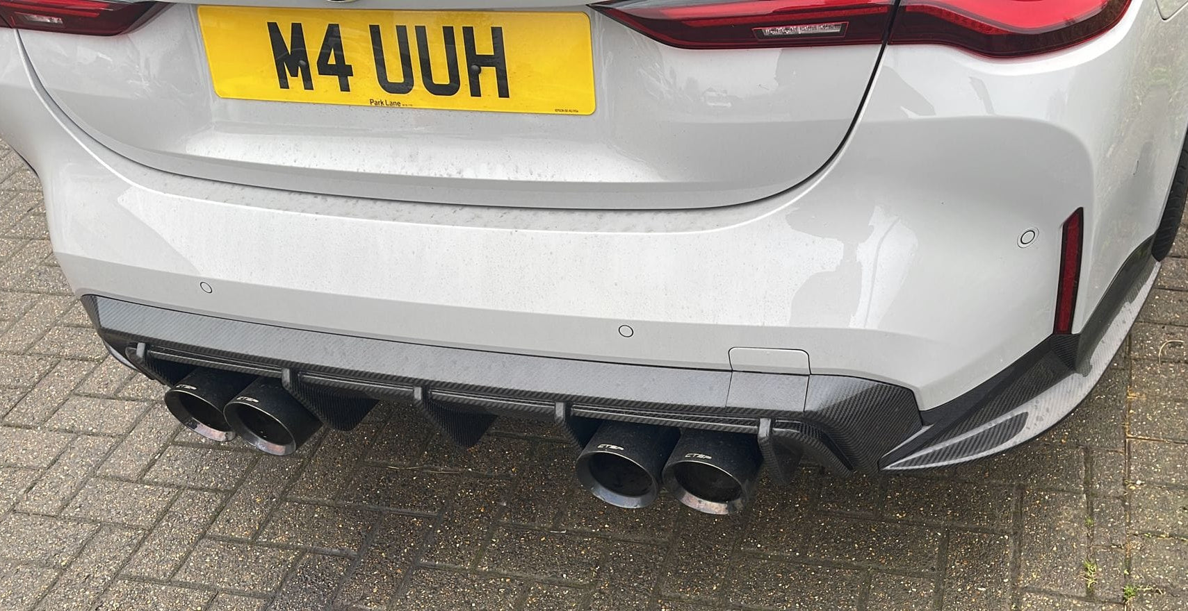BMW M4 G82/G83 CARBON FIBRE DIFFUSER V1 - CT DESIGN