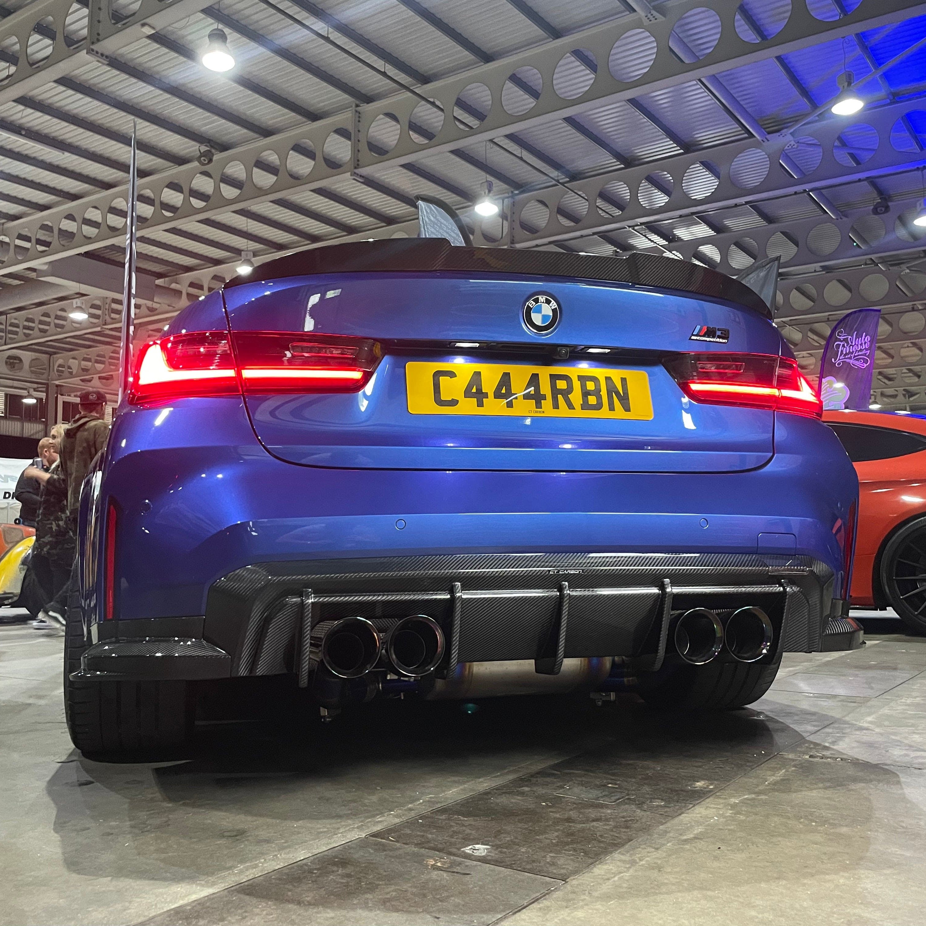 BMW M4 G82/G83 CARBON FIBRE DIFFUSER V1 - CT DESIGN