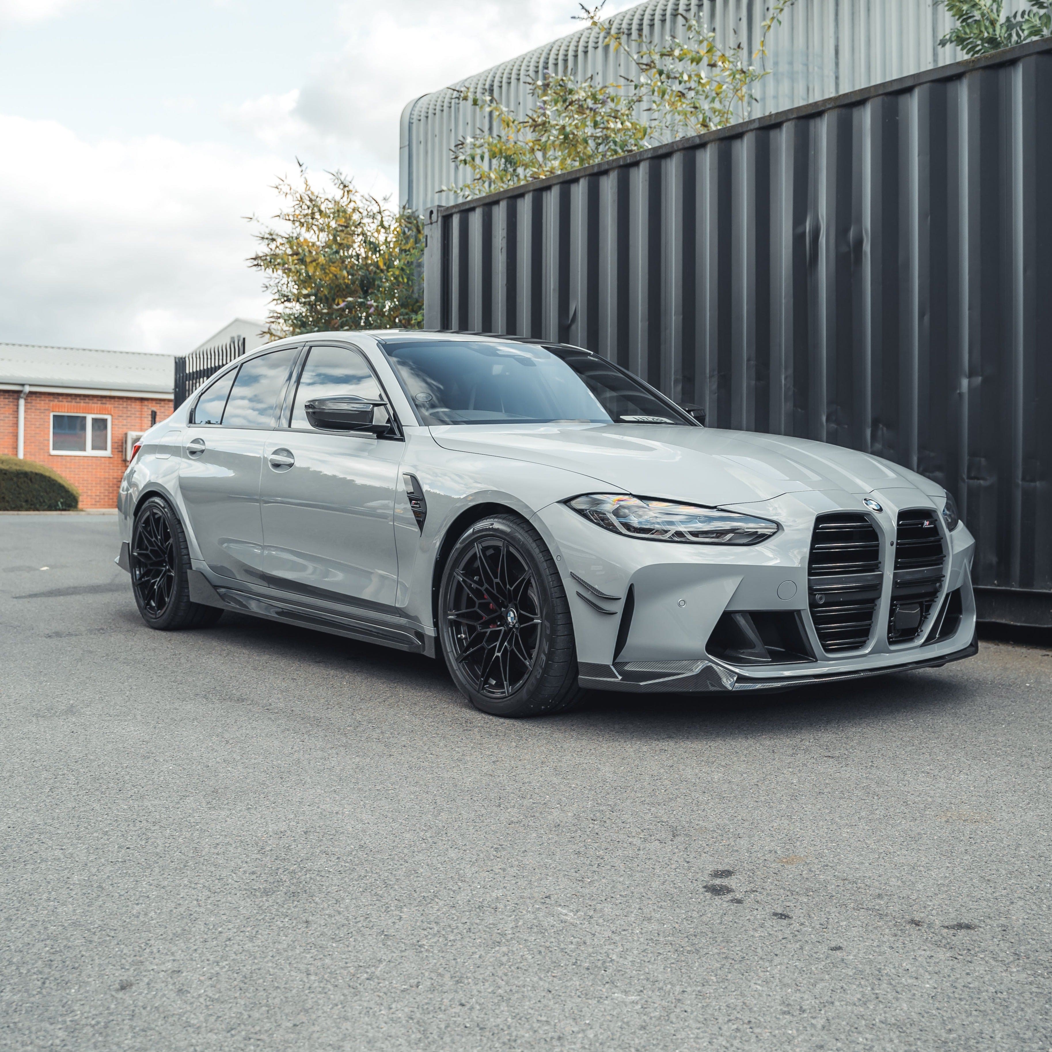 BMW M4 G83 full carbon fibre kit by CT Carbon, showcasing lightweight, high-performance carbon fibre components for the vehicle.