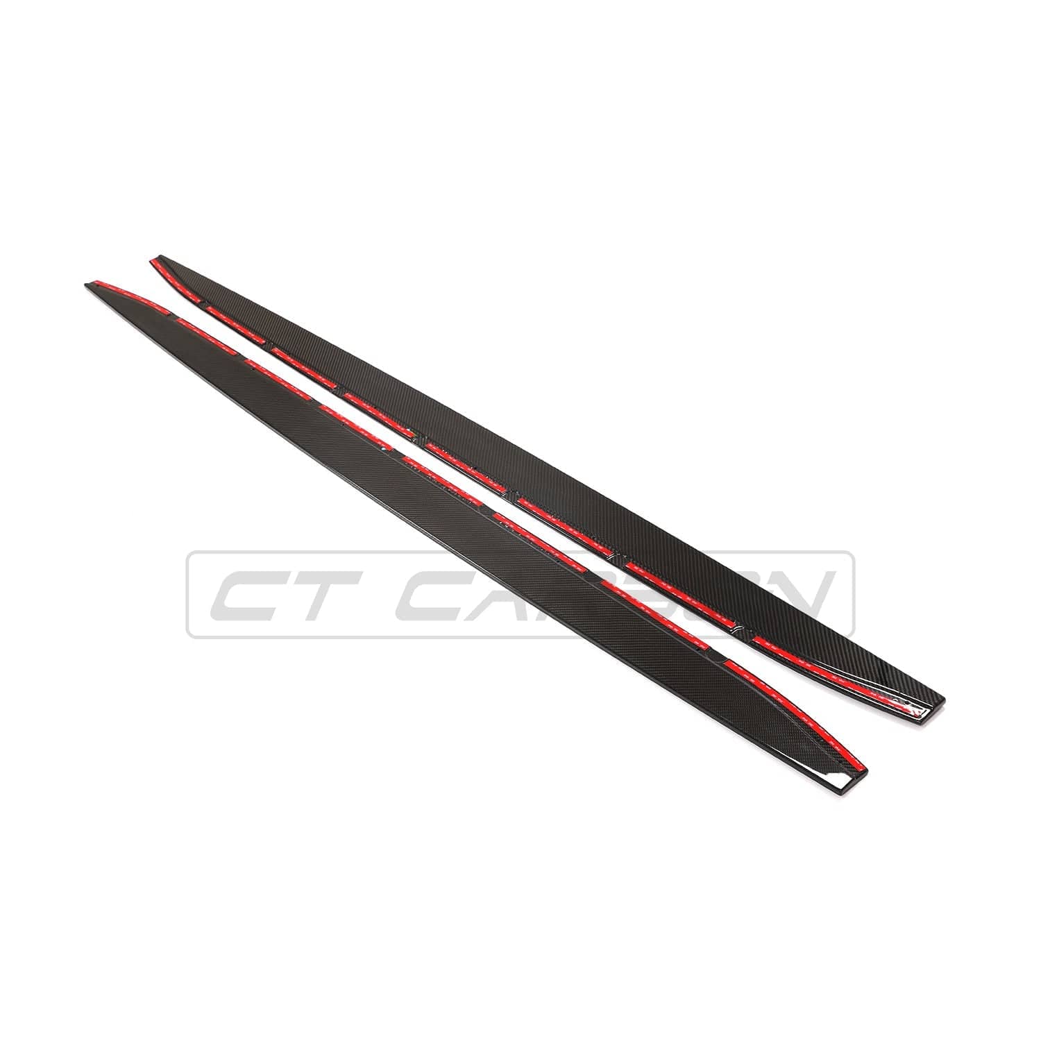 BMW M4 G83 full carbon fibre kit by CT Carbon, showing sleek carbon fibre panels and aerodynamic design details.
