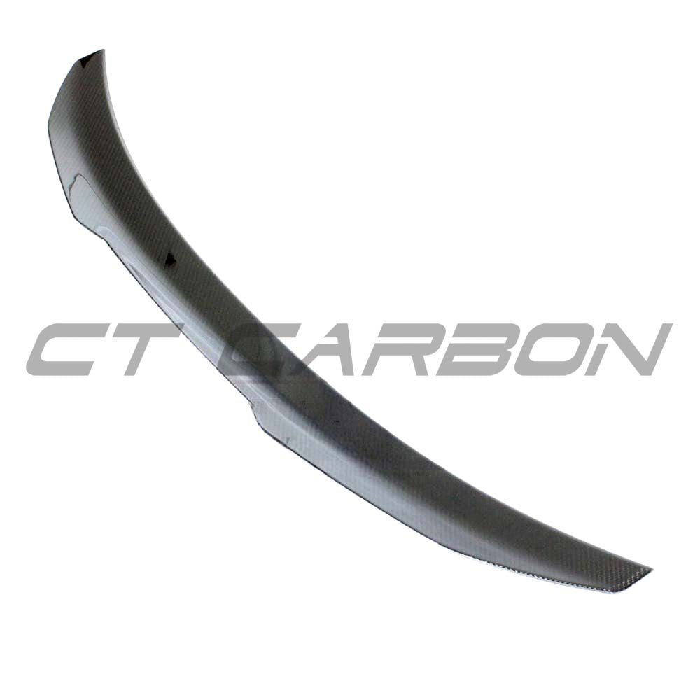 BMW G22 4 Series 2020+ carbon fibre kit by CT Carbon, featuring a V12 spoiler with a sleek PS style design.