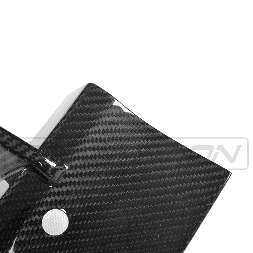 BMW X3 G01 carbon fiber front bumper vent trims by CT Carbon, lightweight and stylish car accessories for enhanced vehicle appearance.