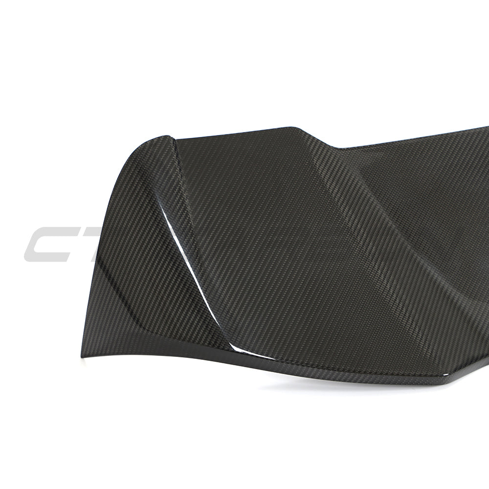 BMW X3 G01 LCI 2021+ CT Carbon full car body kit, featuring a carbon fibre spoiler on a sleek SUV.