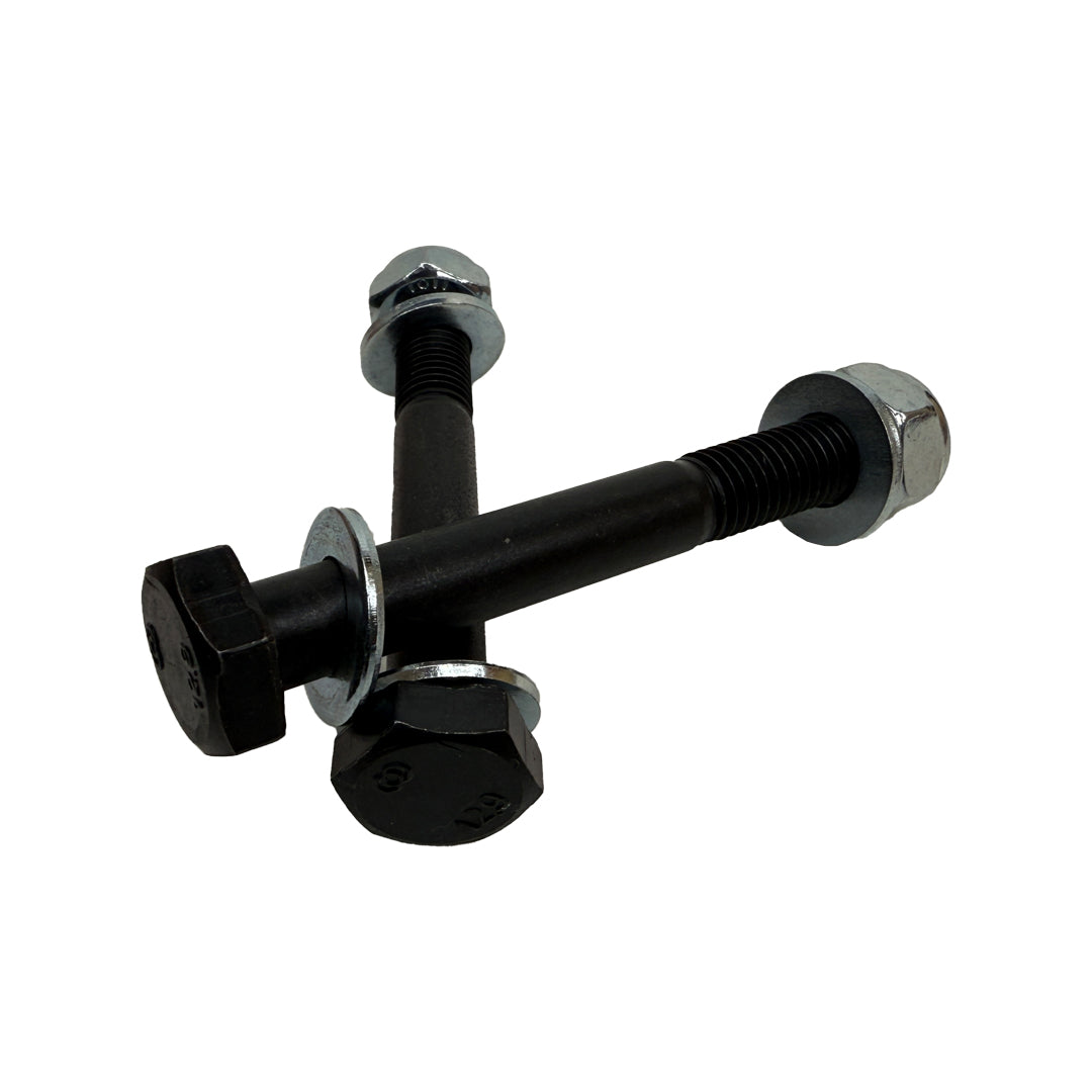 BMW F8X M2 M3 M4 upgraded front hub pinch bolt by XC3 Engineering, used for suspension and alignment.