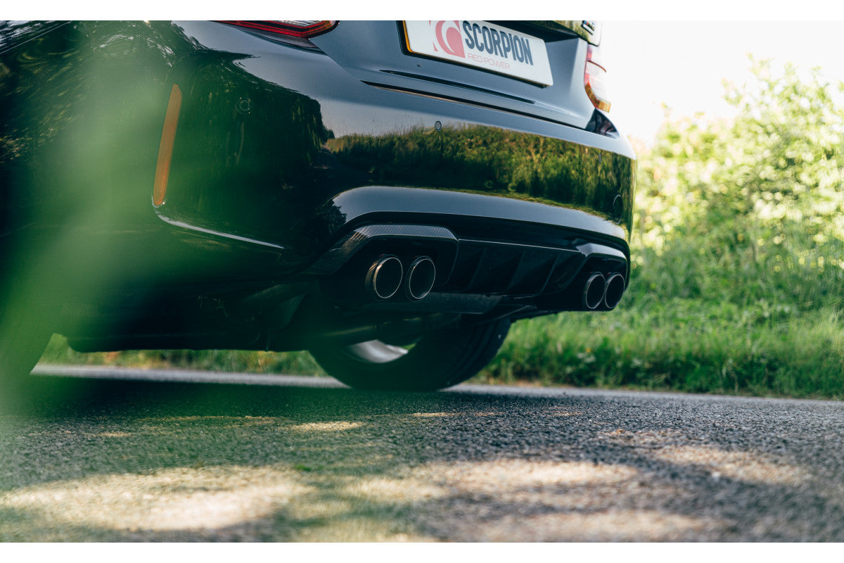 Scorpion BMW F87 M2 GPF-back system with electronic valves - Nineteen72 Performance