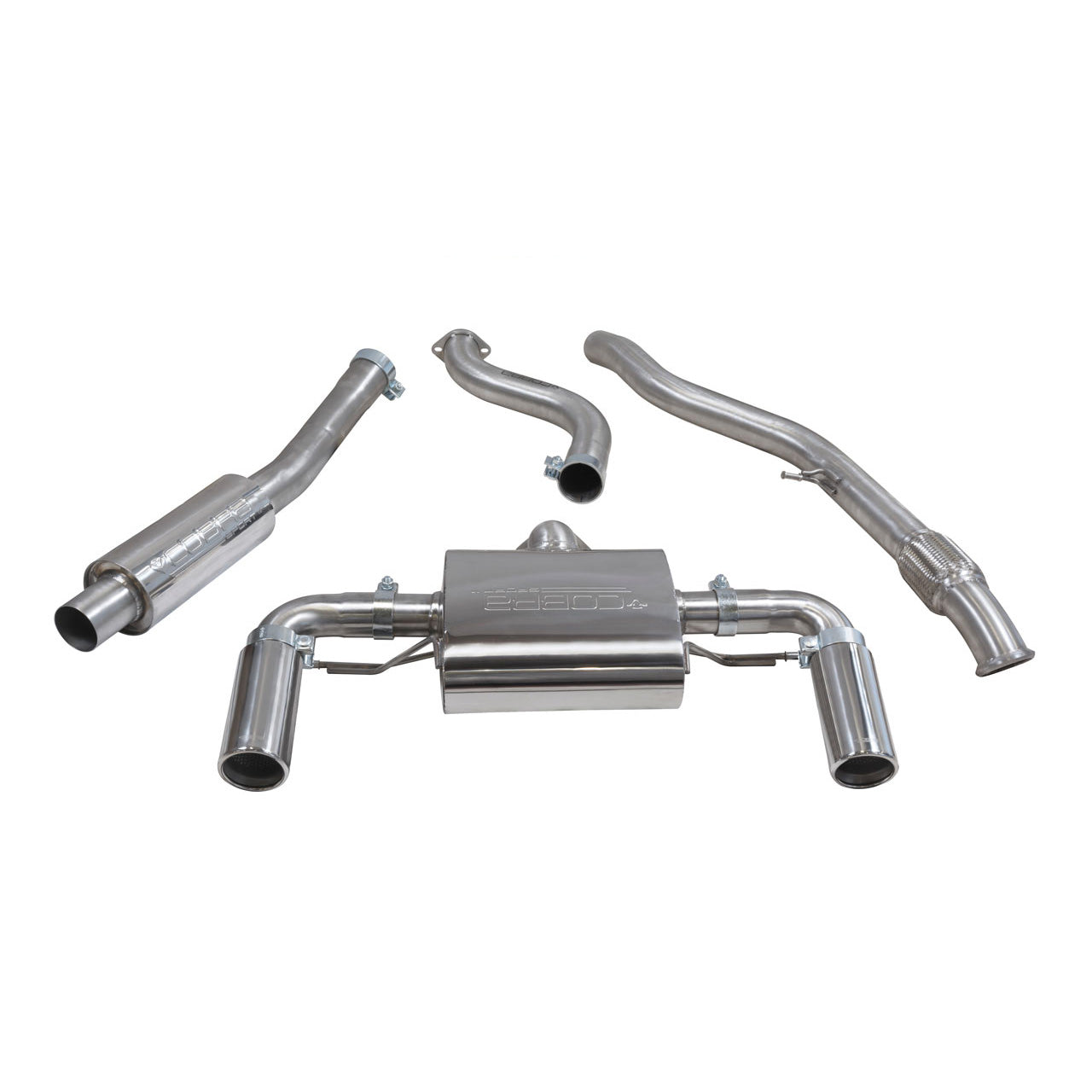 Cobra Sport - BMW M235i (F22) Cat Back Performance Exhaust - Nineteen72 Performance
