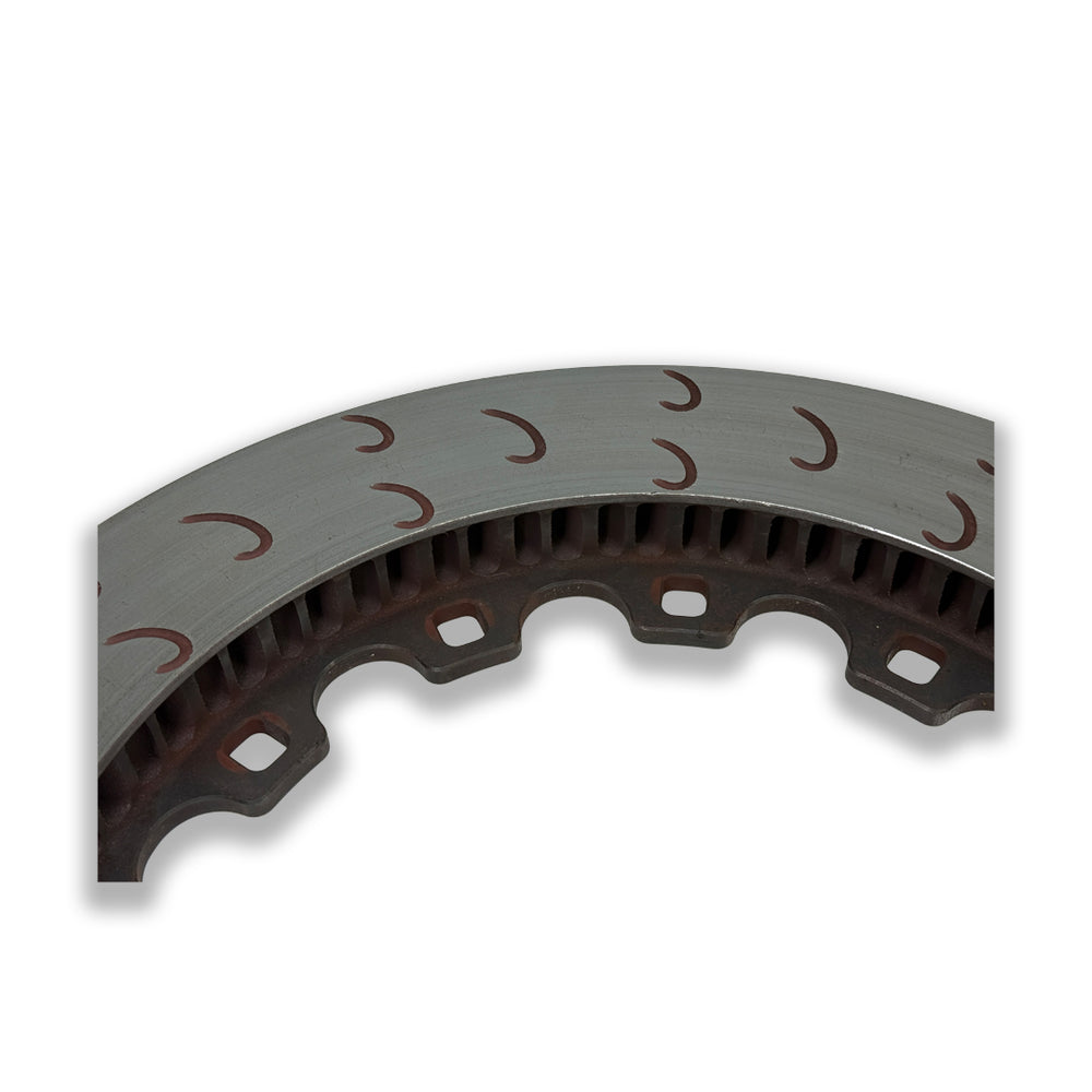 XC3 Engineering BTCC brake disc rotor 368mm x 36mm with bobbins replacement kit for high-performance braking systems.