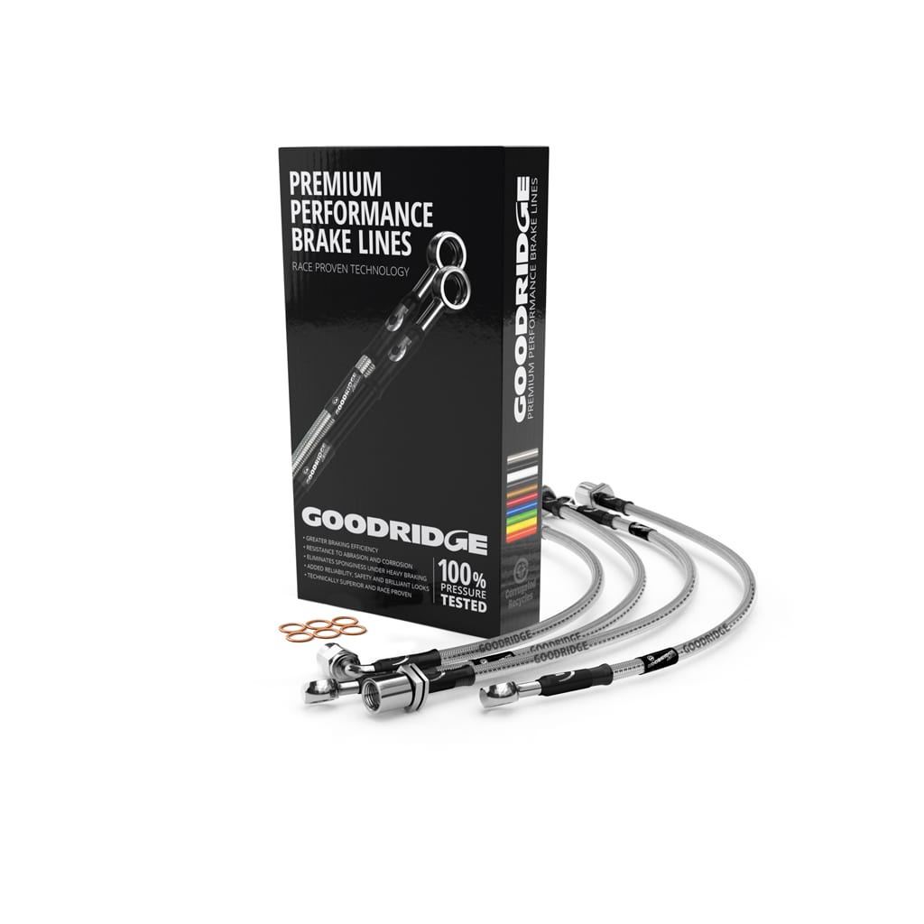 Goodridge - Brake Hose Kit for BMW M4 Competition M xDrive 375KW/510HP 07.21- - Nineteen72 Performance