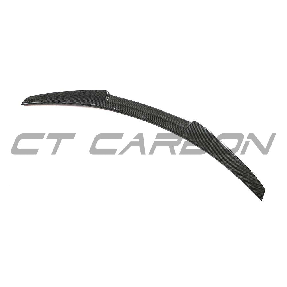 BMW F22 2 Series 2014-2020 CT Carbon full carbon fibre kit spoiler installed on the car.