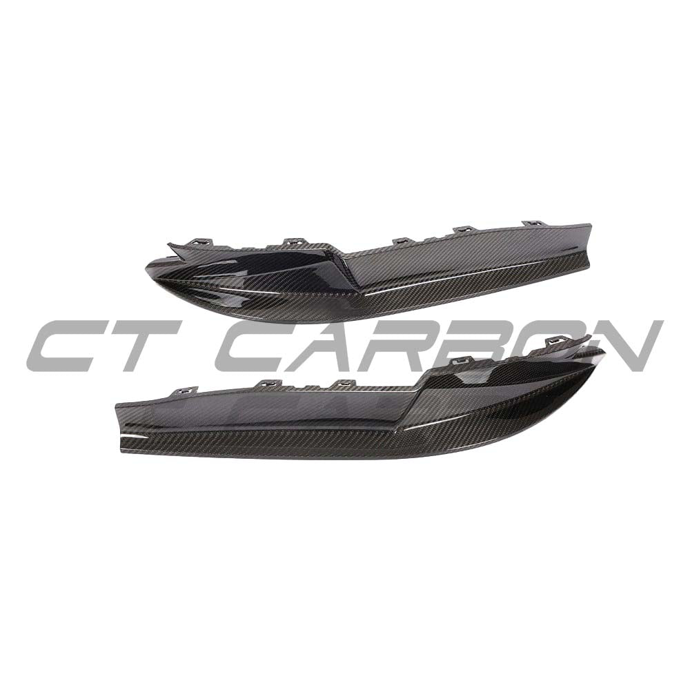 BMW G82 M4 full carbon fibre kit by CT Carbon, showing the lightweight carbon fibre exterior components on the car.