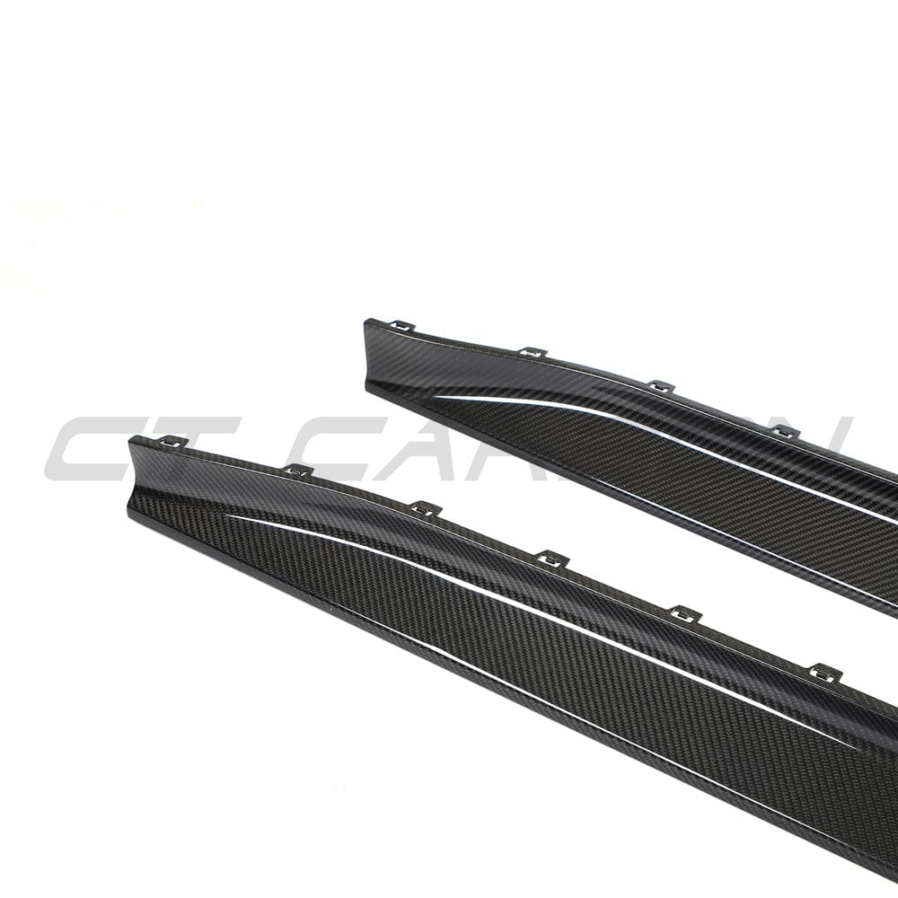 BMW G80 M3 full carbon fiber kit by CT Carbon, featuring lightweight, high-quality carbon fiber components for the vehicle.