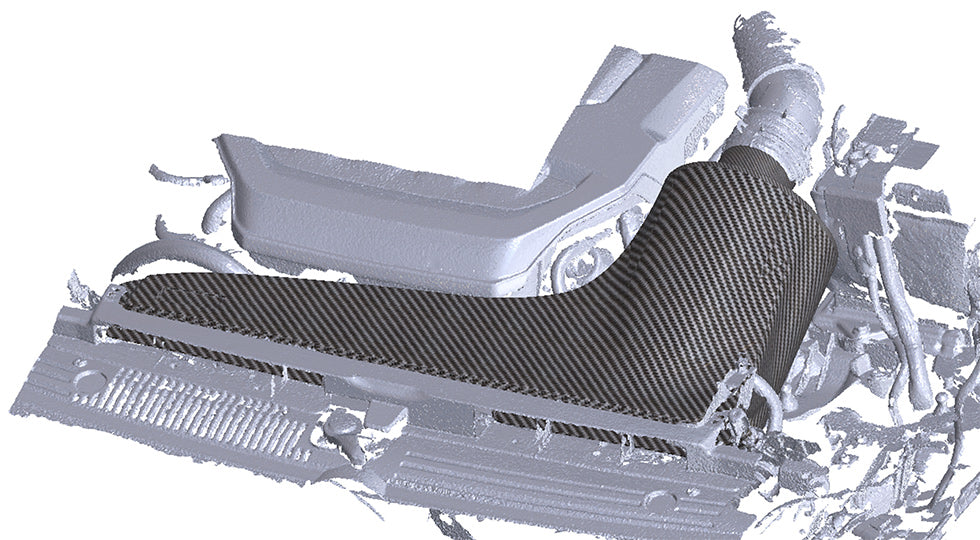 Forge - Carbon Fibre Induction Kit for Volkswagen, Audi, Seat, Skoda, Cupra 2.0 TSI EA888 - Nineteen72 Performance