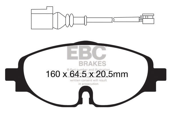 Stage 1 Brake Package Upgrade (Front Kit) - VW Golf MK7 / MK7.5 (Non-Performance Pack)