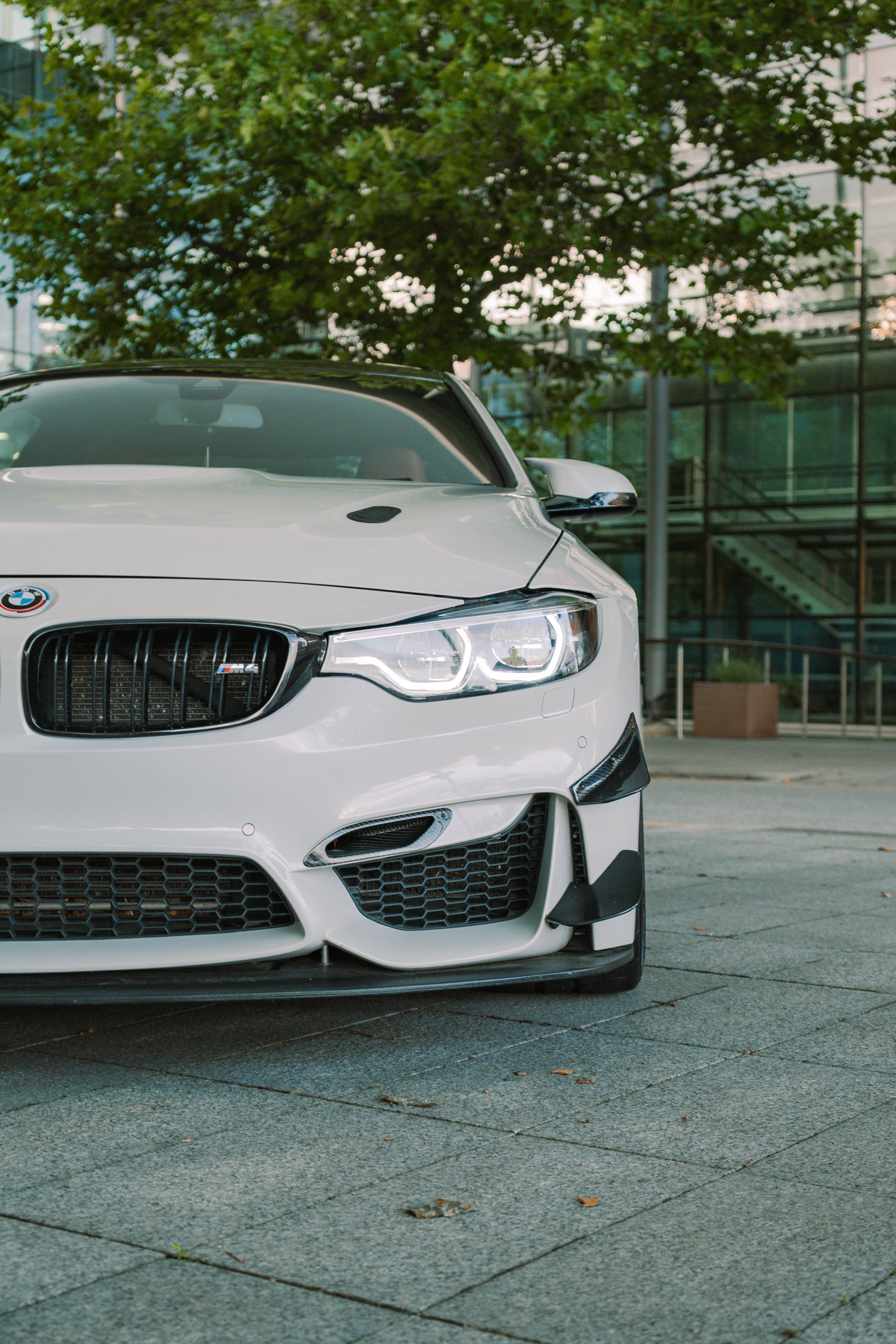 Laser Headlights with White/Yellow DRLs for BMW 4 Series F32 & M4 F82 (Plug & Play) - Nineteen72 Performance