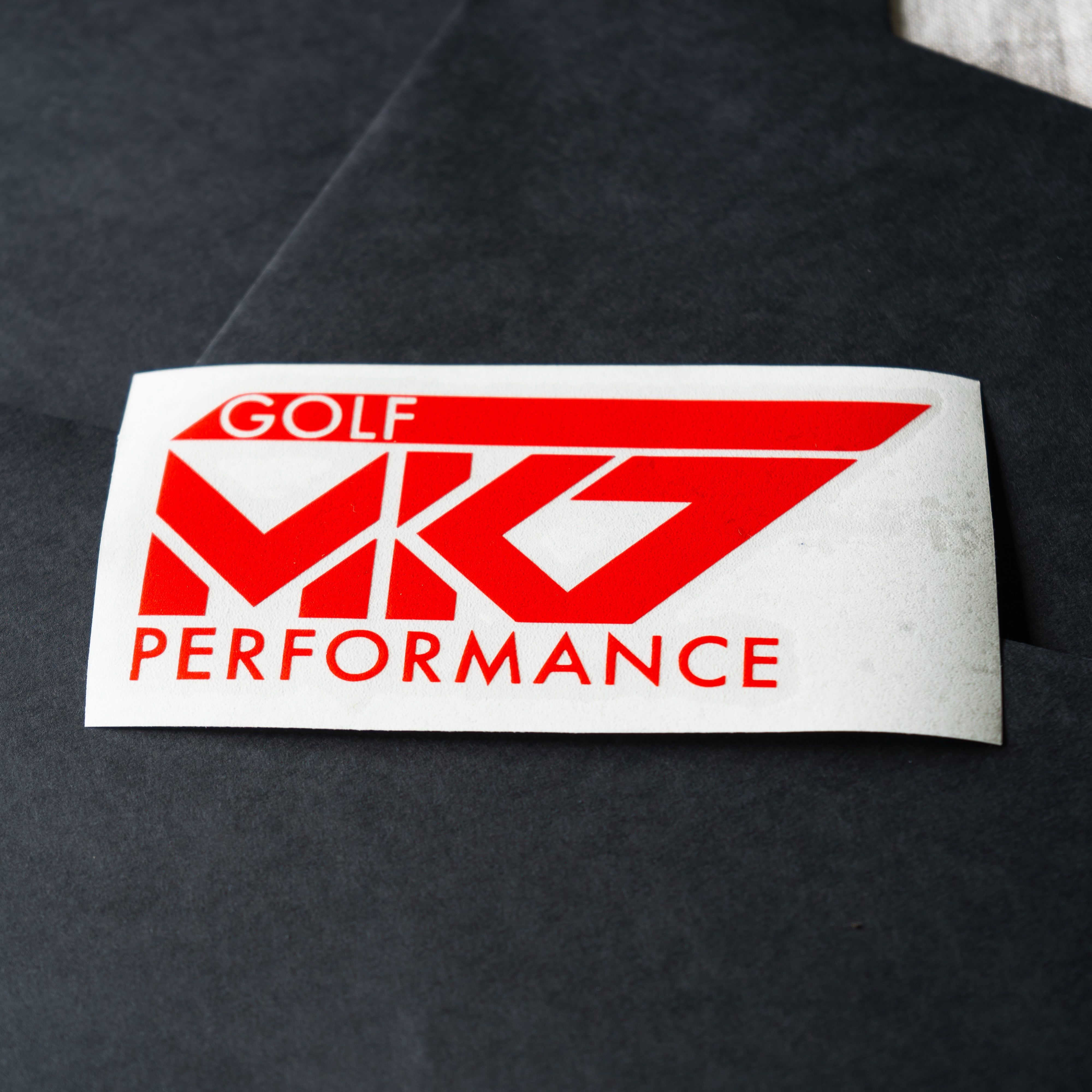 Golf MK7 PERFORMANCE CLUB STICKER - Nineteen72 Performance