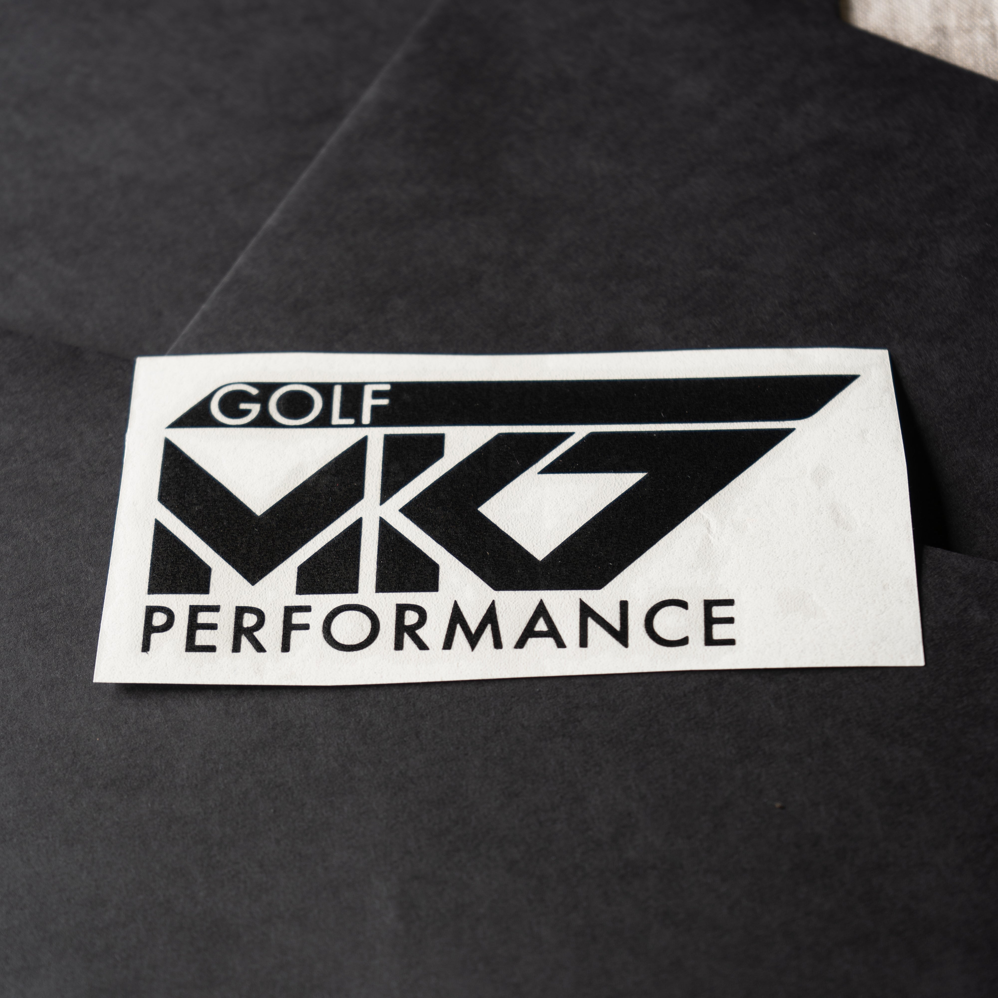 Golf MK7 PERFORMANCE CLUB STICKER - Nineteen72 Performance