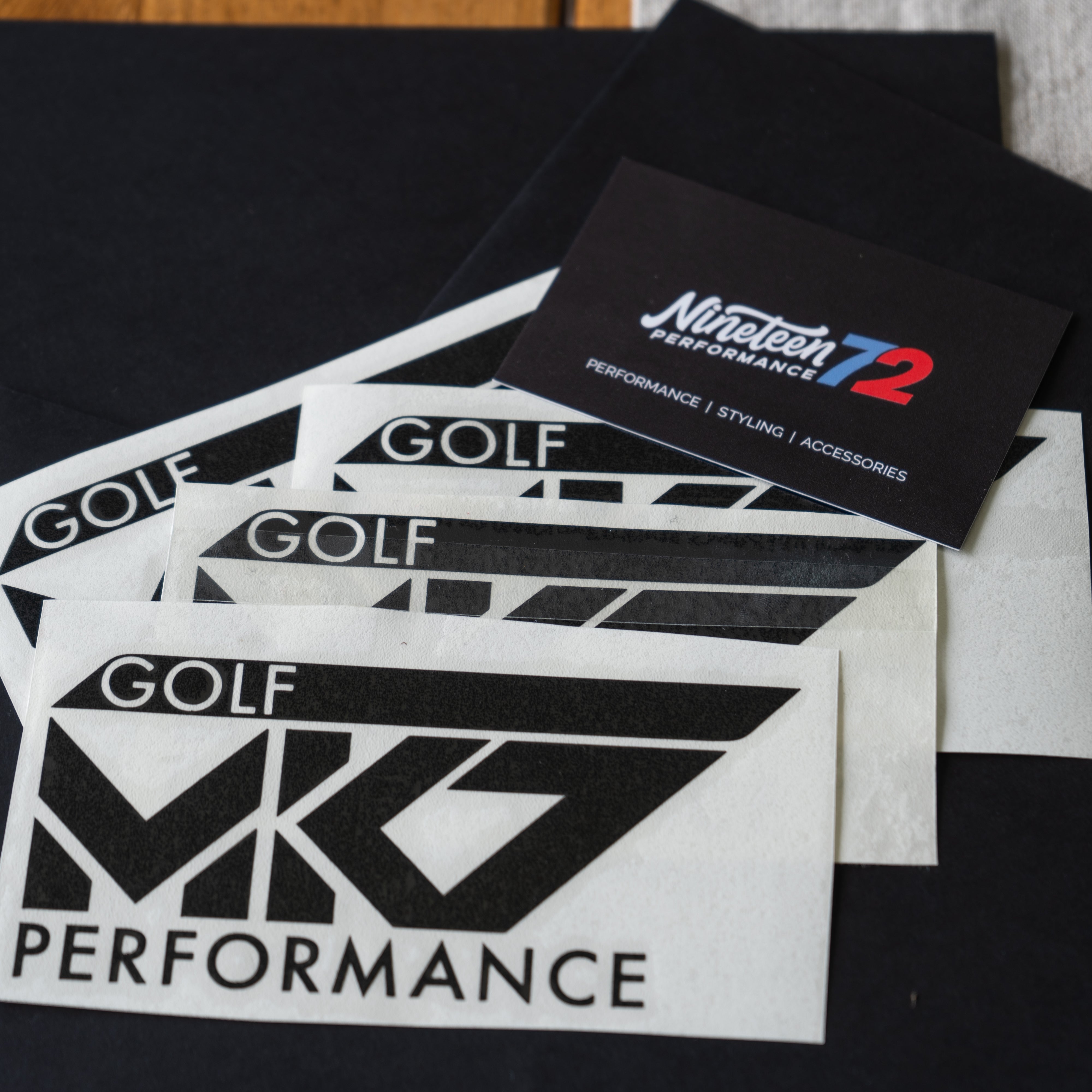 Golf MK7 PERFORMANCE CLUB STICKER - Nineteen72 Performance