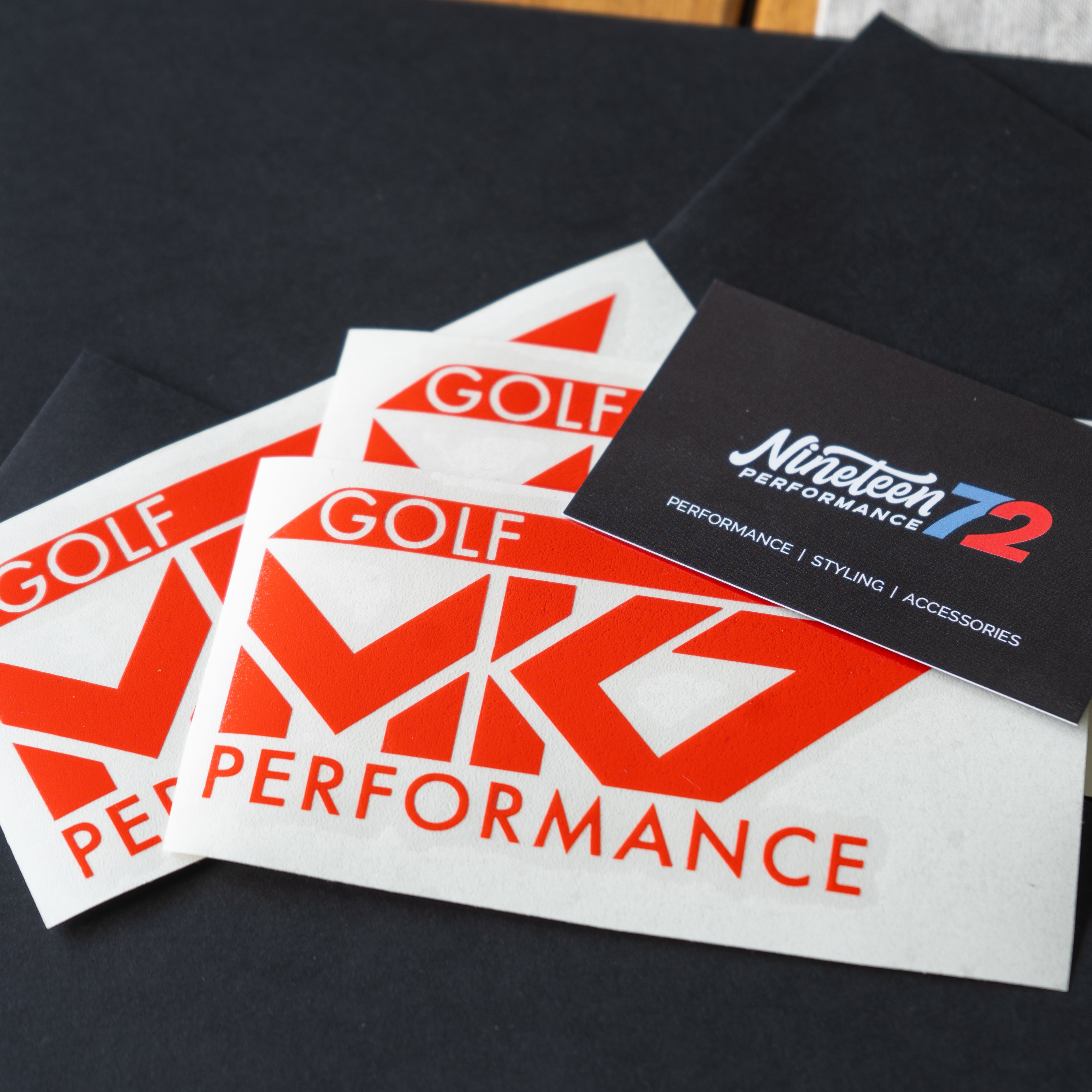 Golf MK7 PERFORMANCE CLUB STICKER - Nineteen72 Performance